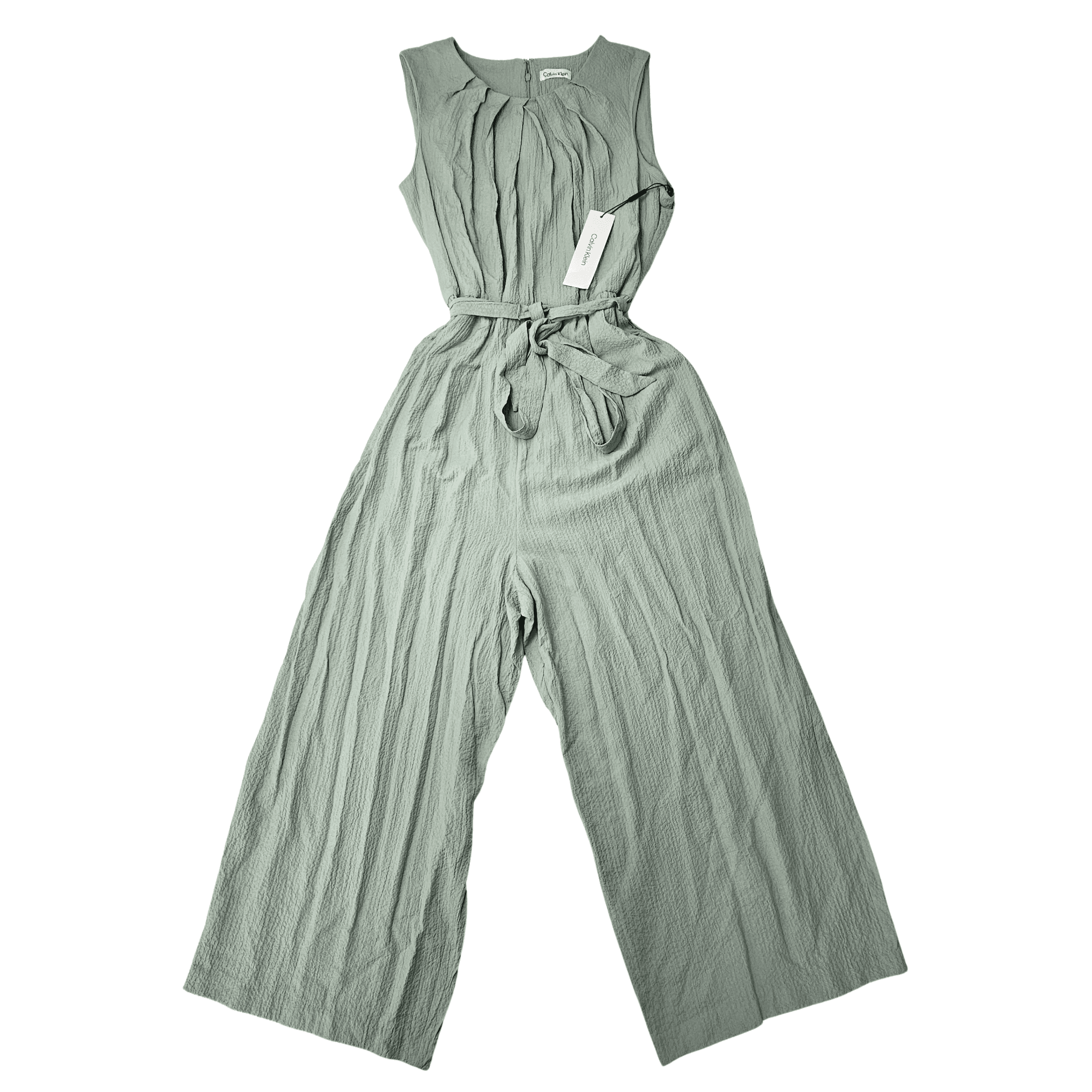 Paliceta Femrash Calvin Klein Ngjyre Mente me Rrip tek Beli Outlet Jumpsuit