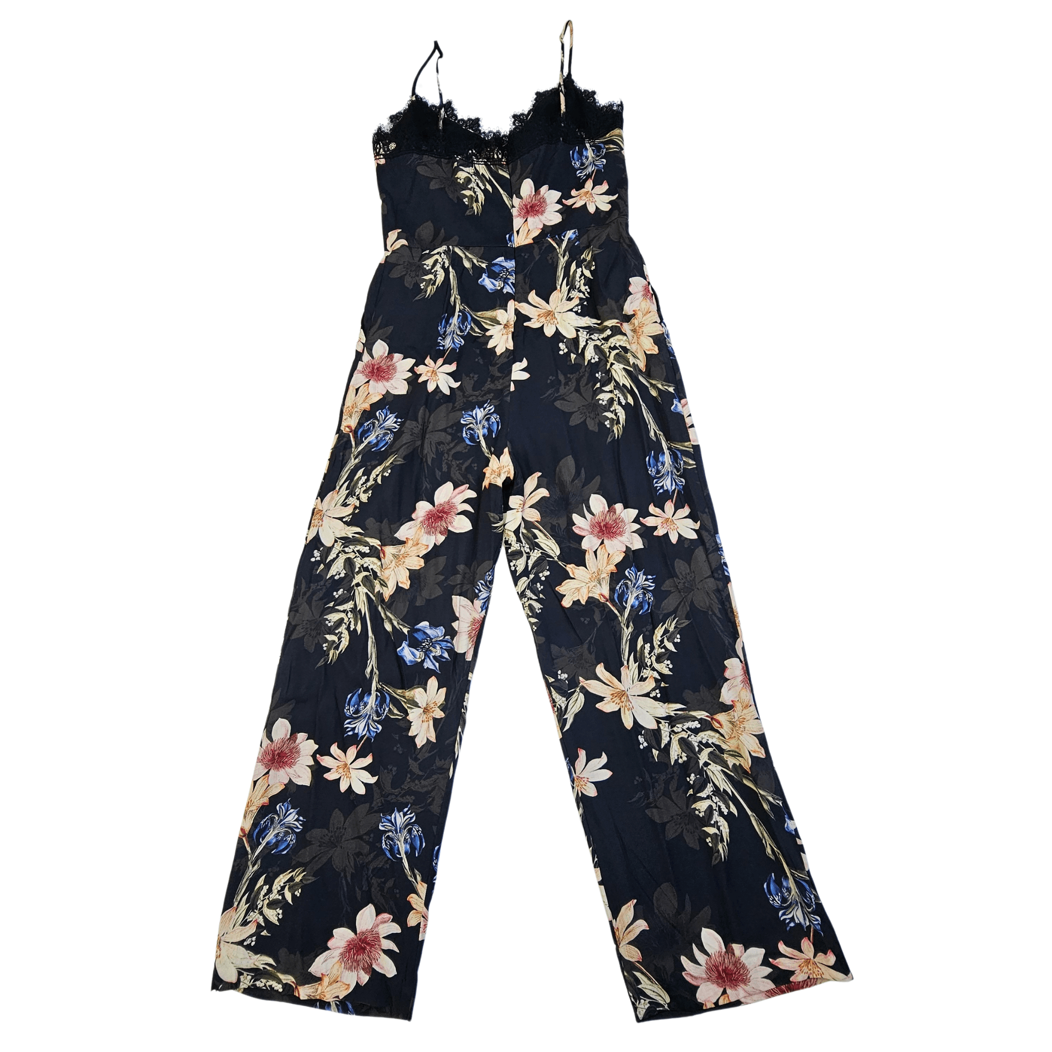Paliceta Ever New Ngjyre te Zeza me Lule S.Hand/Jumpsuit