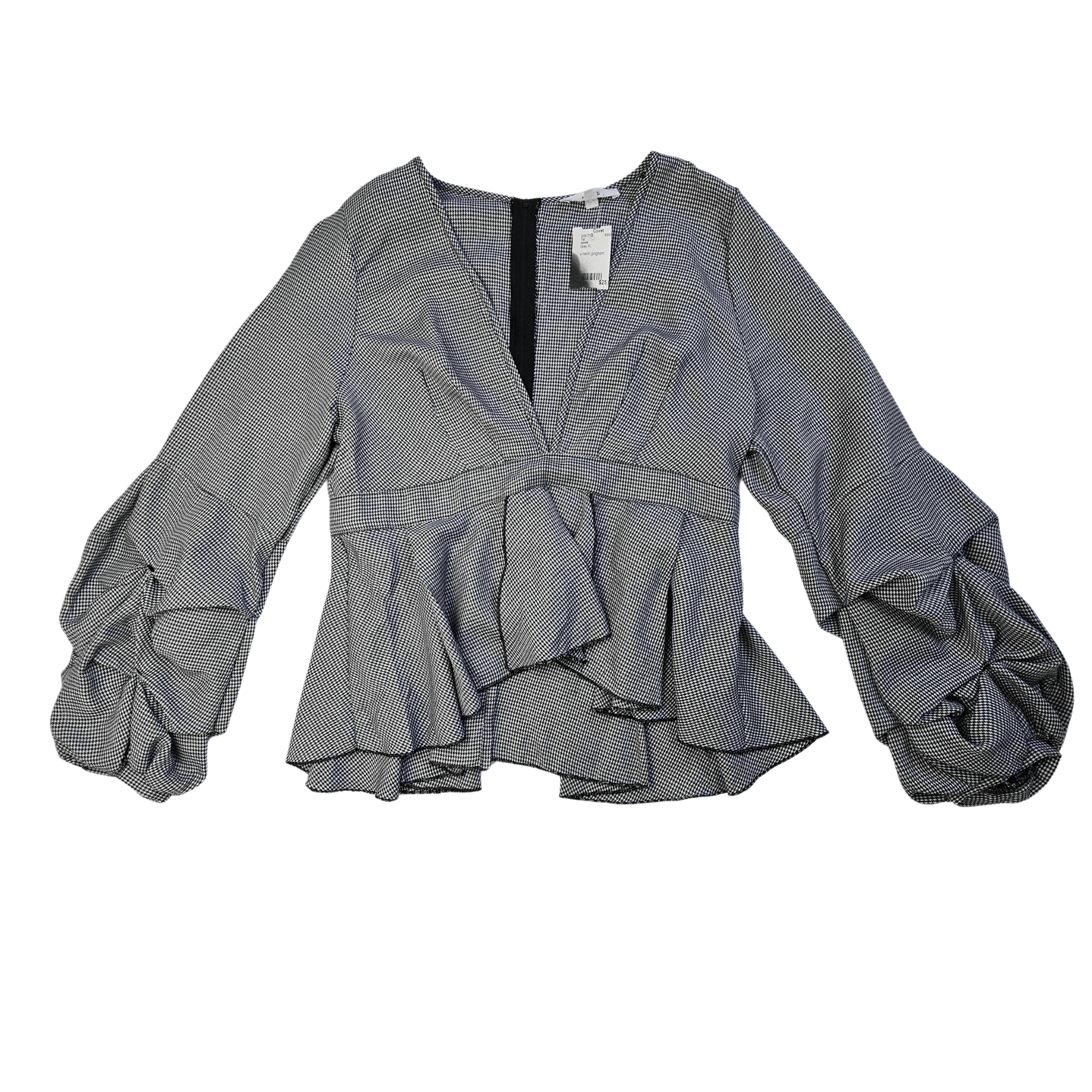Bluze Femrash Ngjyre Gri me Dizajn te Bardhe Outlet/T-Shirt