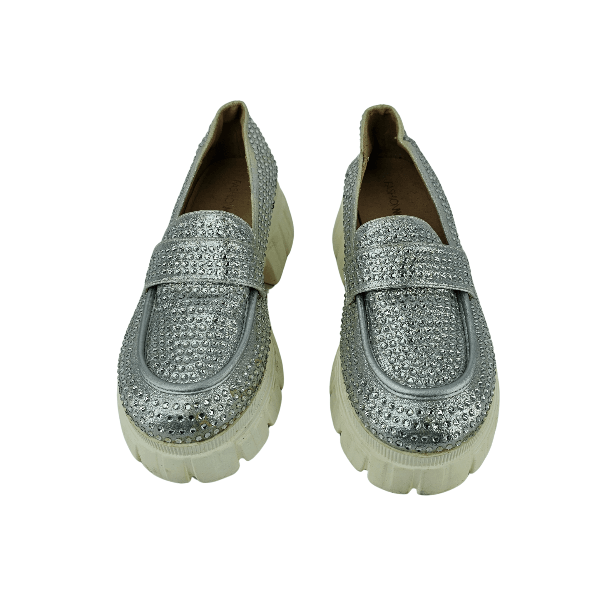 Kepuce Femrash Fashionova Ngjyre Silver me Gure S.Hand/Shoes