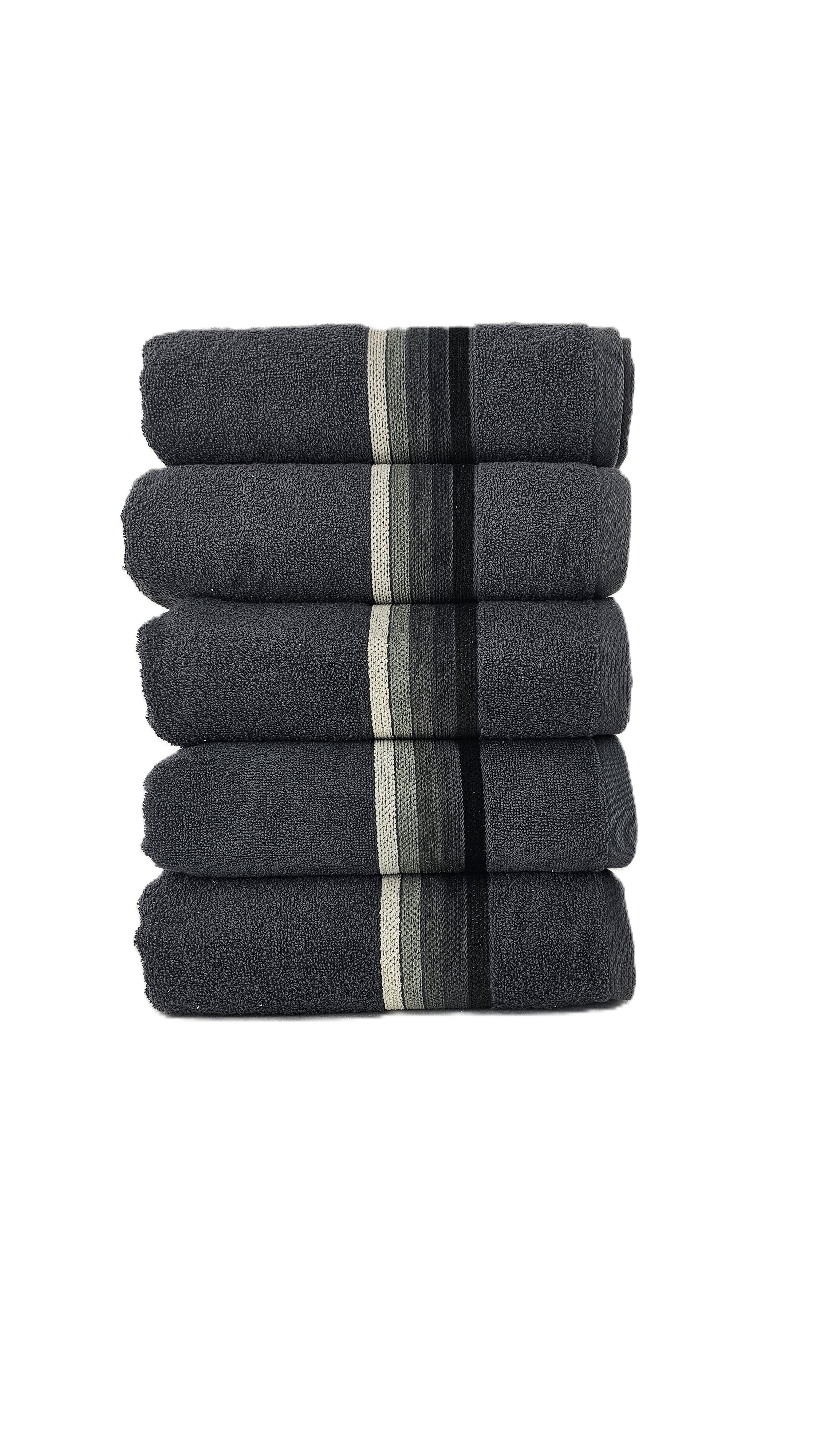 Peshqir Fytyre Gri 1 Cope 50x100 cm 238 gram