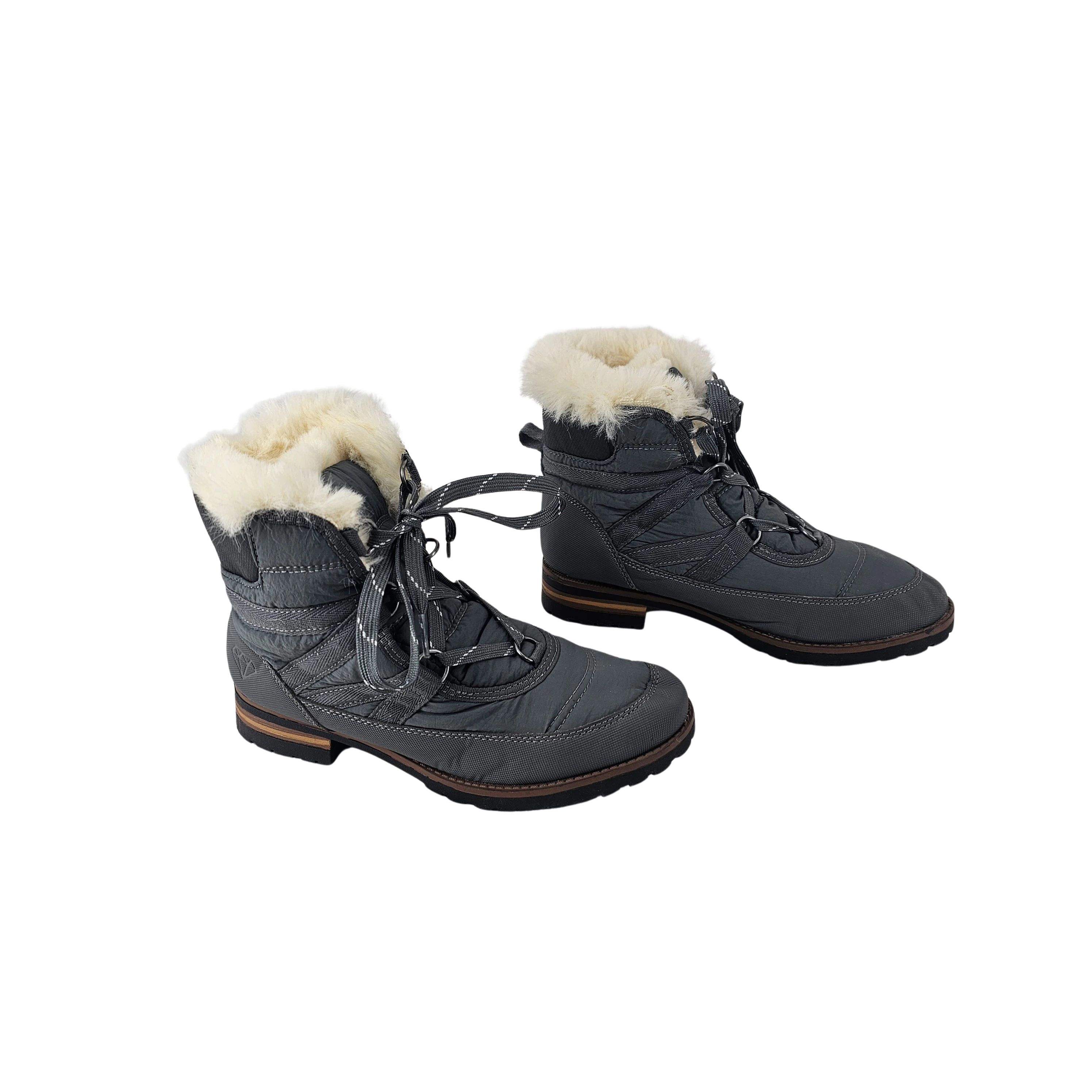 Kepuce me Qafa me Push Brenda Femijesh Ngjyre Gri S.Hand Children's Shoes