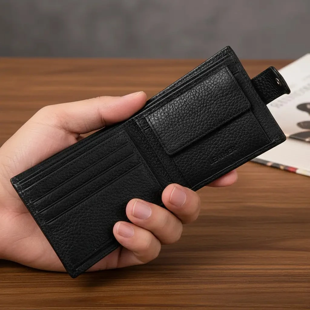 Portofol Lekure Meshkujsh M2 Ngjyre i Zi  Men`s Wallet