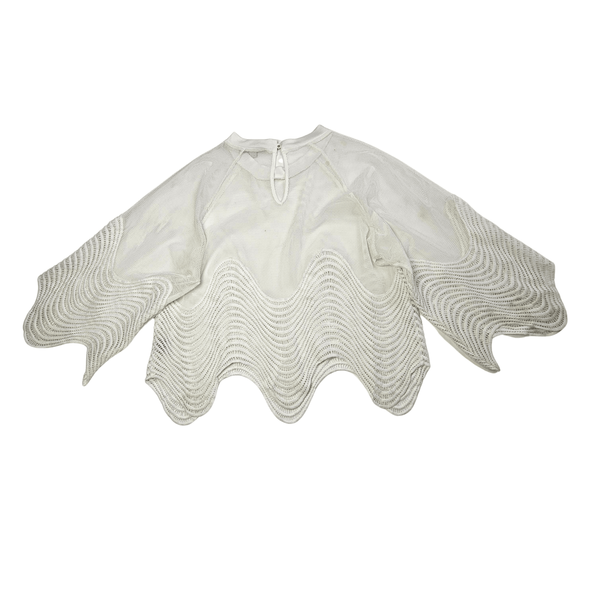 Bluze Femrash Ngjyre e Bardhe Dantelle S.Hand/Shirt