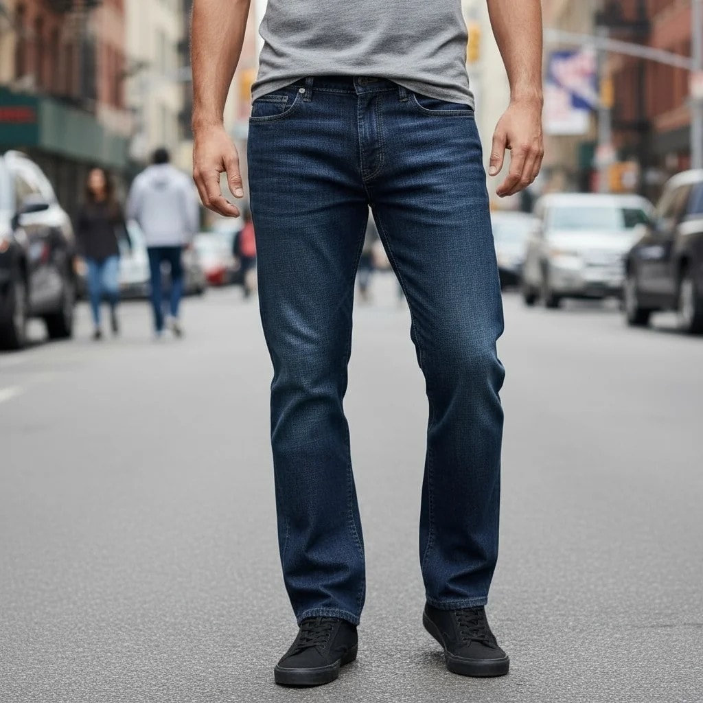 Pantallona Xhins Meshkujsh Authentic Outlet Jeans