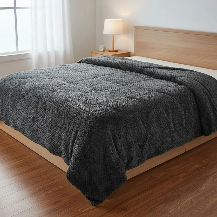 Jorgan Welsoft  Dopio 220x240cm 3.8kg Outlet Duvet - Gri e Erret