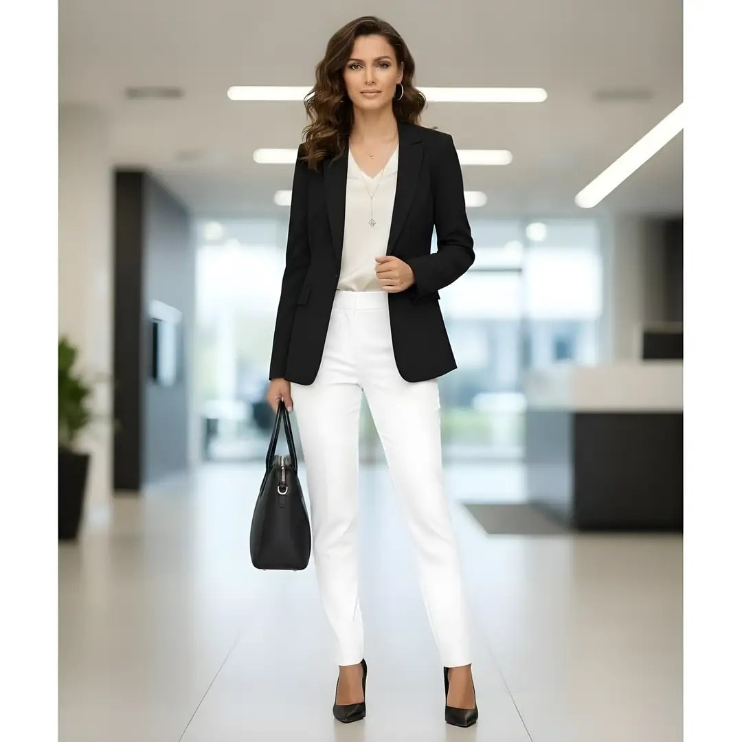 Xhakete Klasike Femrash Calvin Klein Ngjyre e Zeze S.Hand