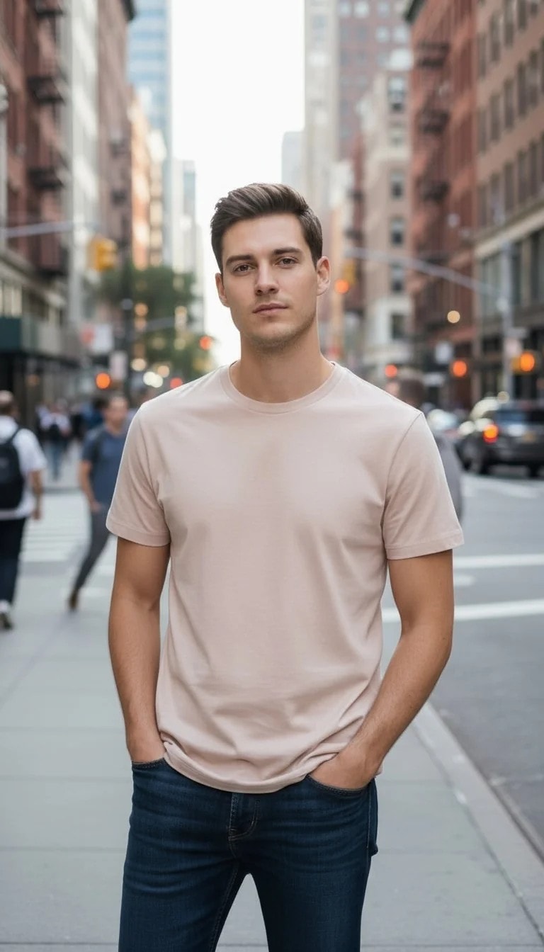 T-Shirt Meshkujsh Basic Outlet/T-Shirt - Uthull e Hapur