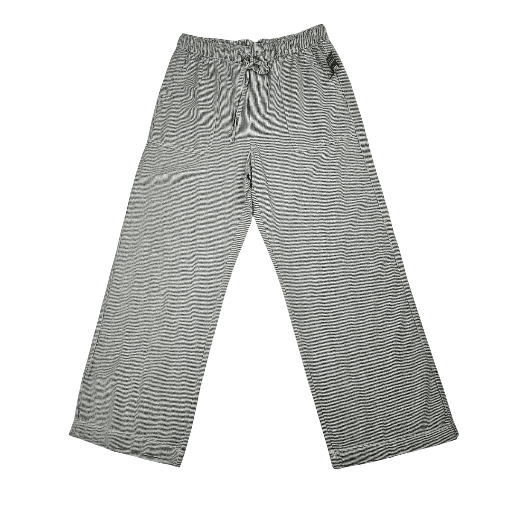 Pantallona Verore Femrash Gap Ngjyre Gri me Vija te Zeza Outlet/Summer Pants