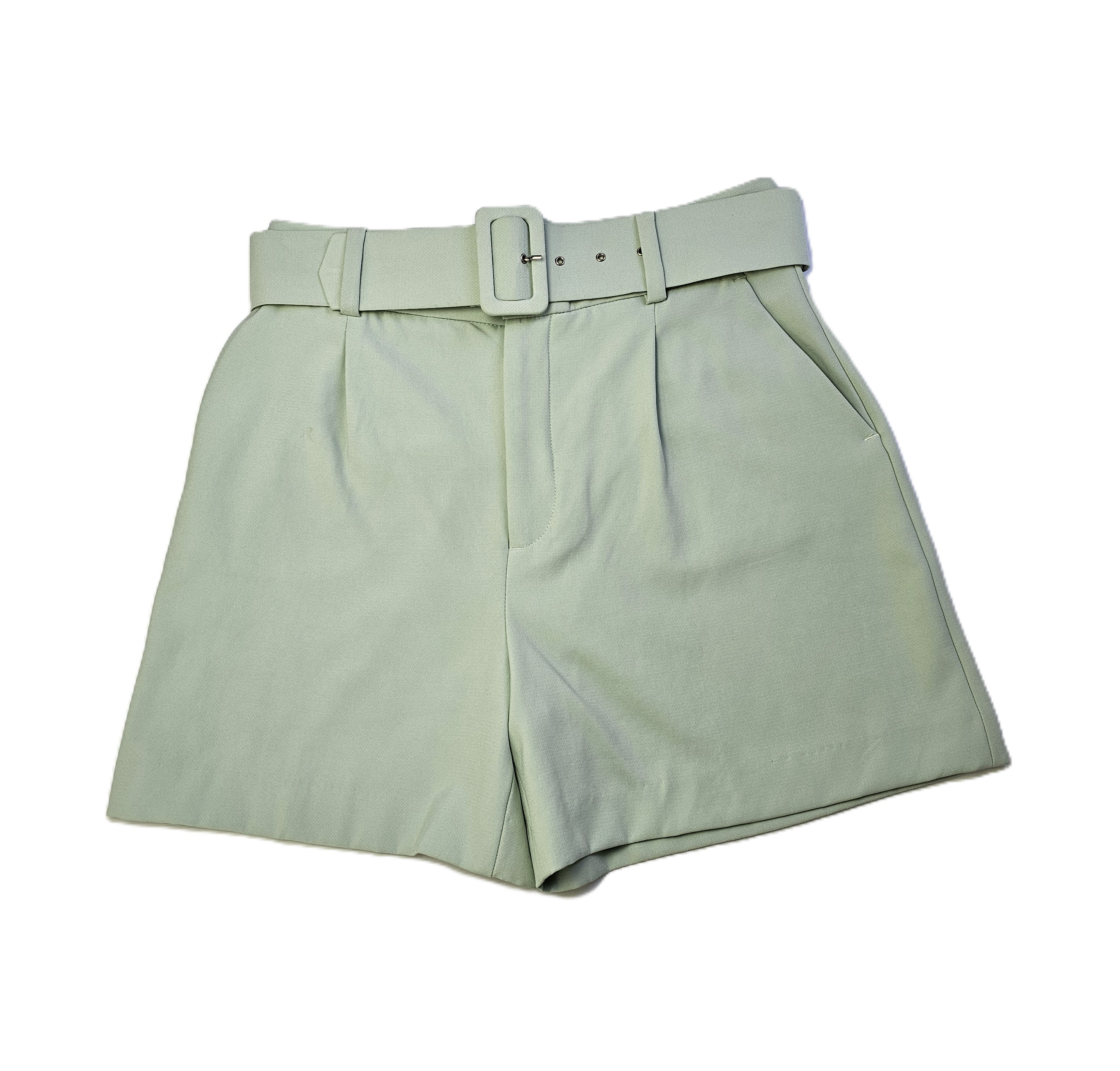 Pantallona te Shkurtra Femrash Zara Ngjyre Mente S.Hand/Shorts