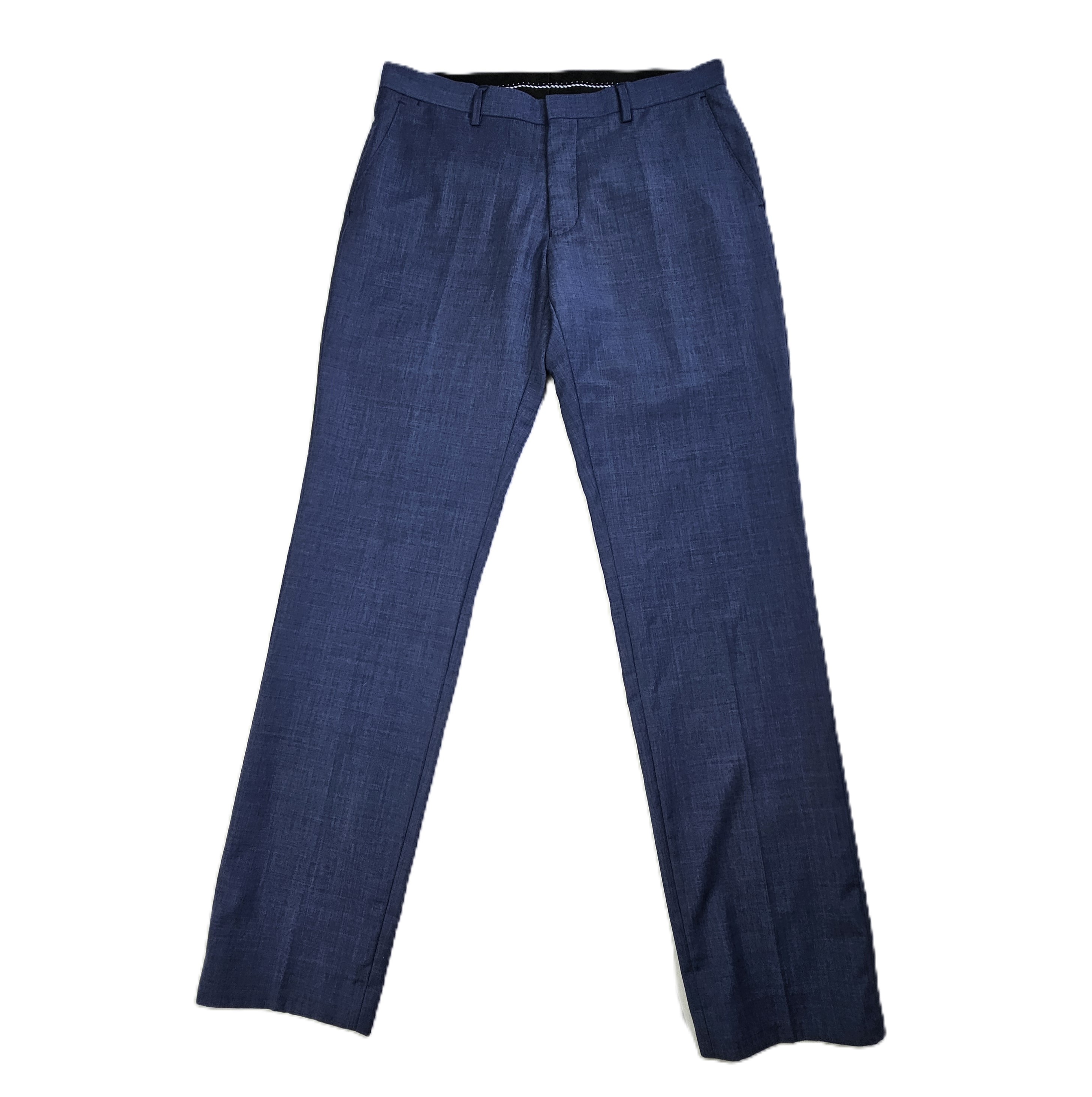 Pantallona Klasike Meshkujsh Ngjyre Blu e Erret S.Hand/Dark Blue Classic Pants