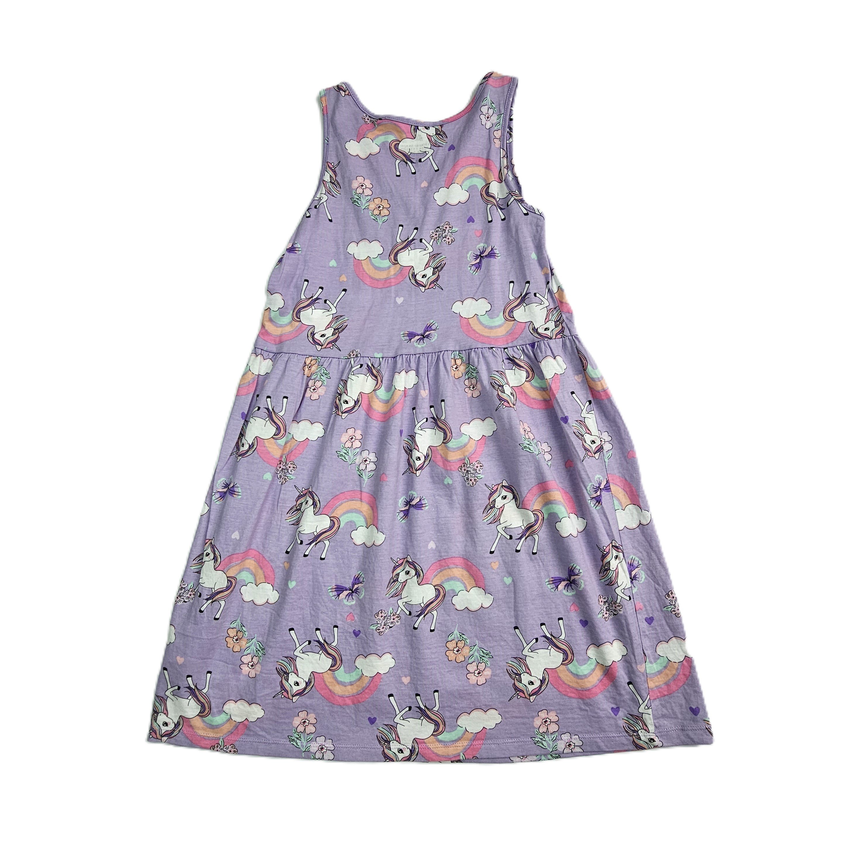 Fustan Femijesh Ngjyre Lejla me Unicorn S.Hand/Dress