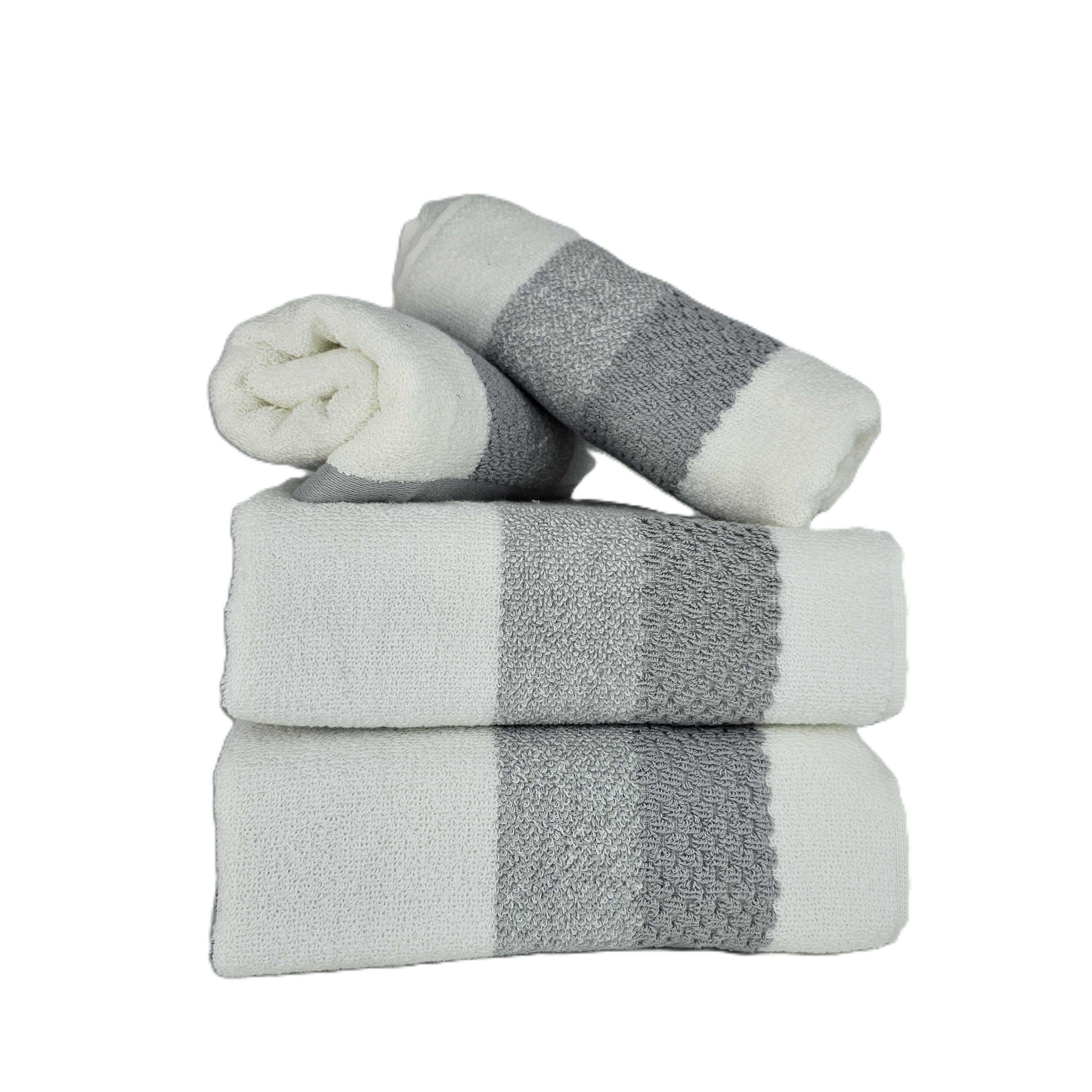 Peshqir Pecete Gri e Hapur 5 Cope 40x60 cm 120 gr