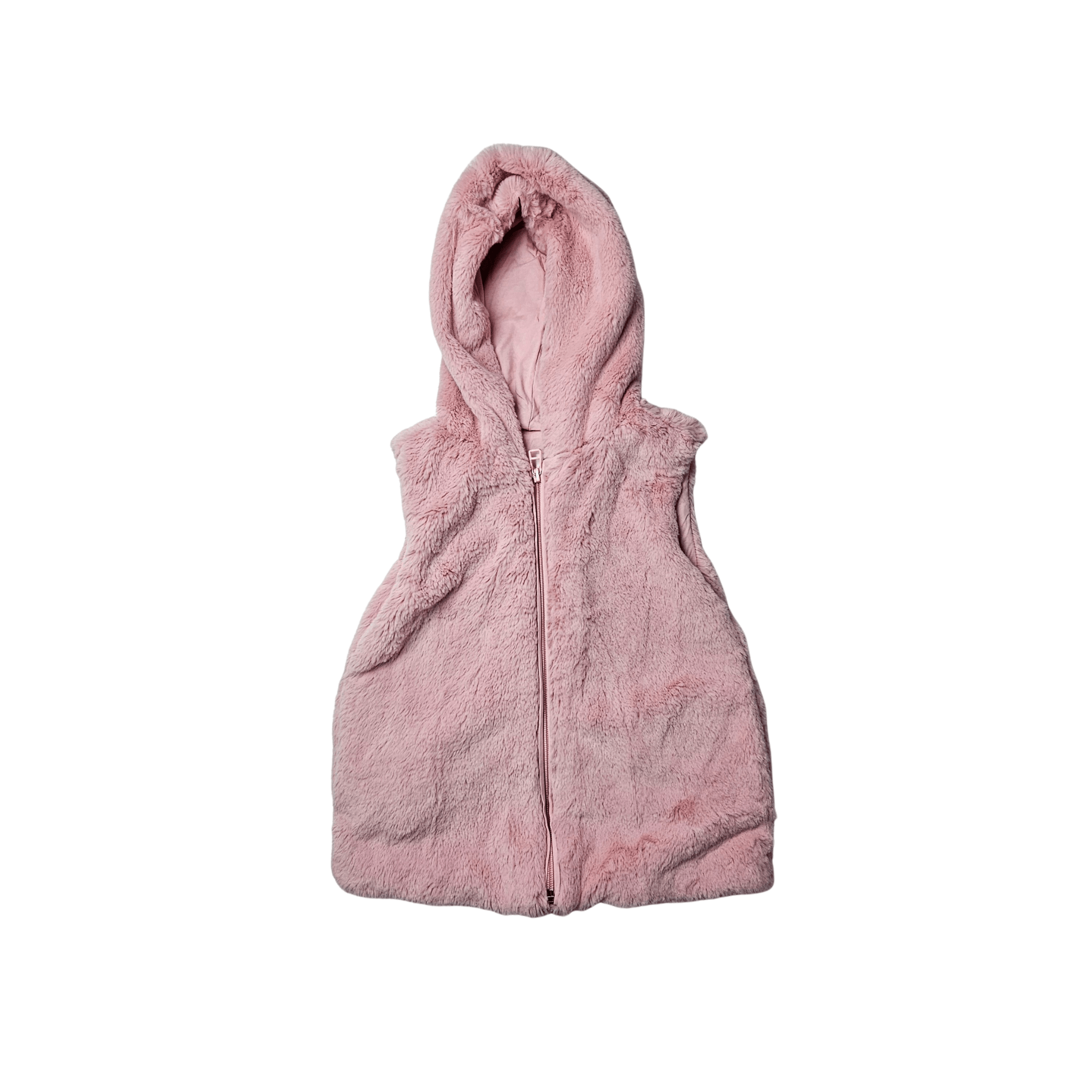 Jelek Pellushi Femijesh Ngjyre Roze S.Hand Childrens Plush Vest
