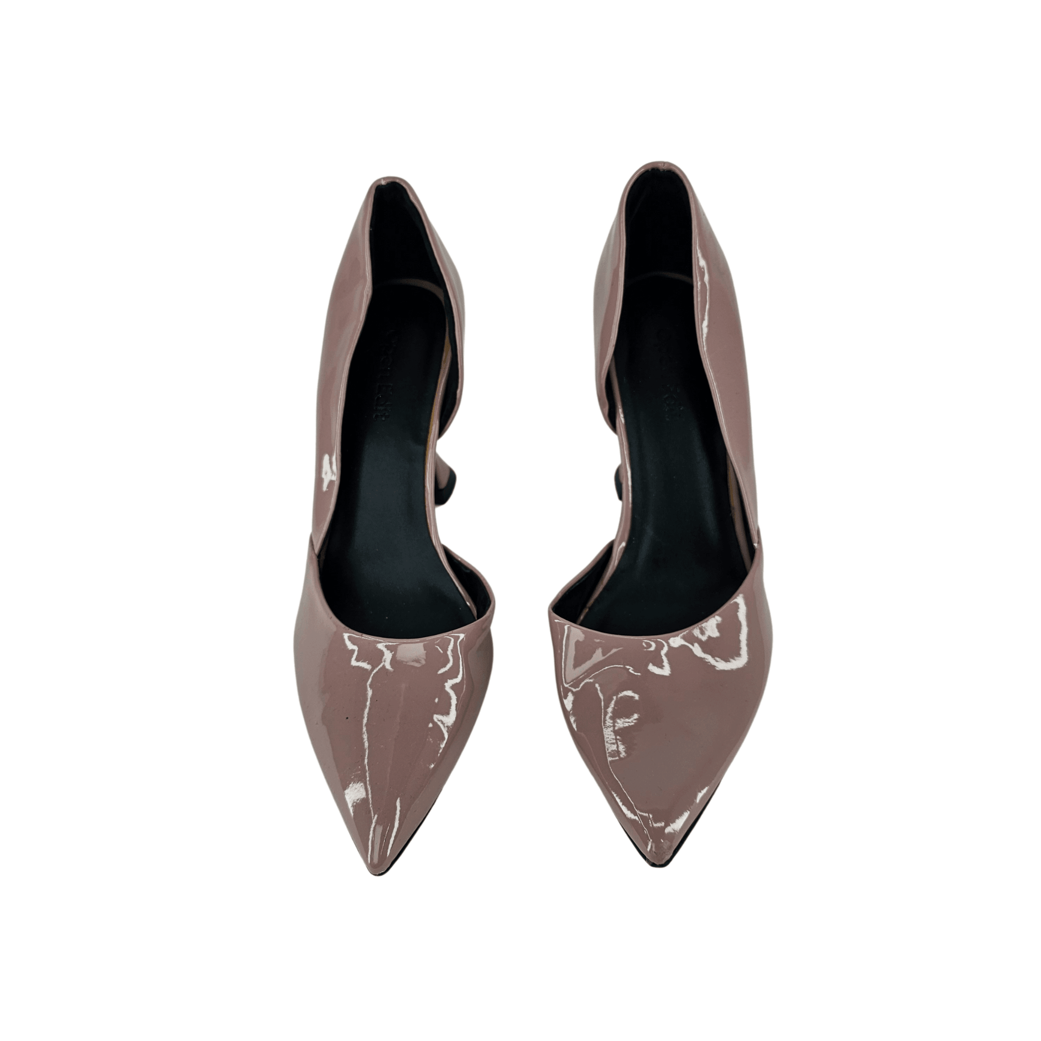 Kepuce Femrash Open Edit Ngjyre Uthull me Shkelqim S.Hand/Shoes