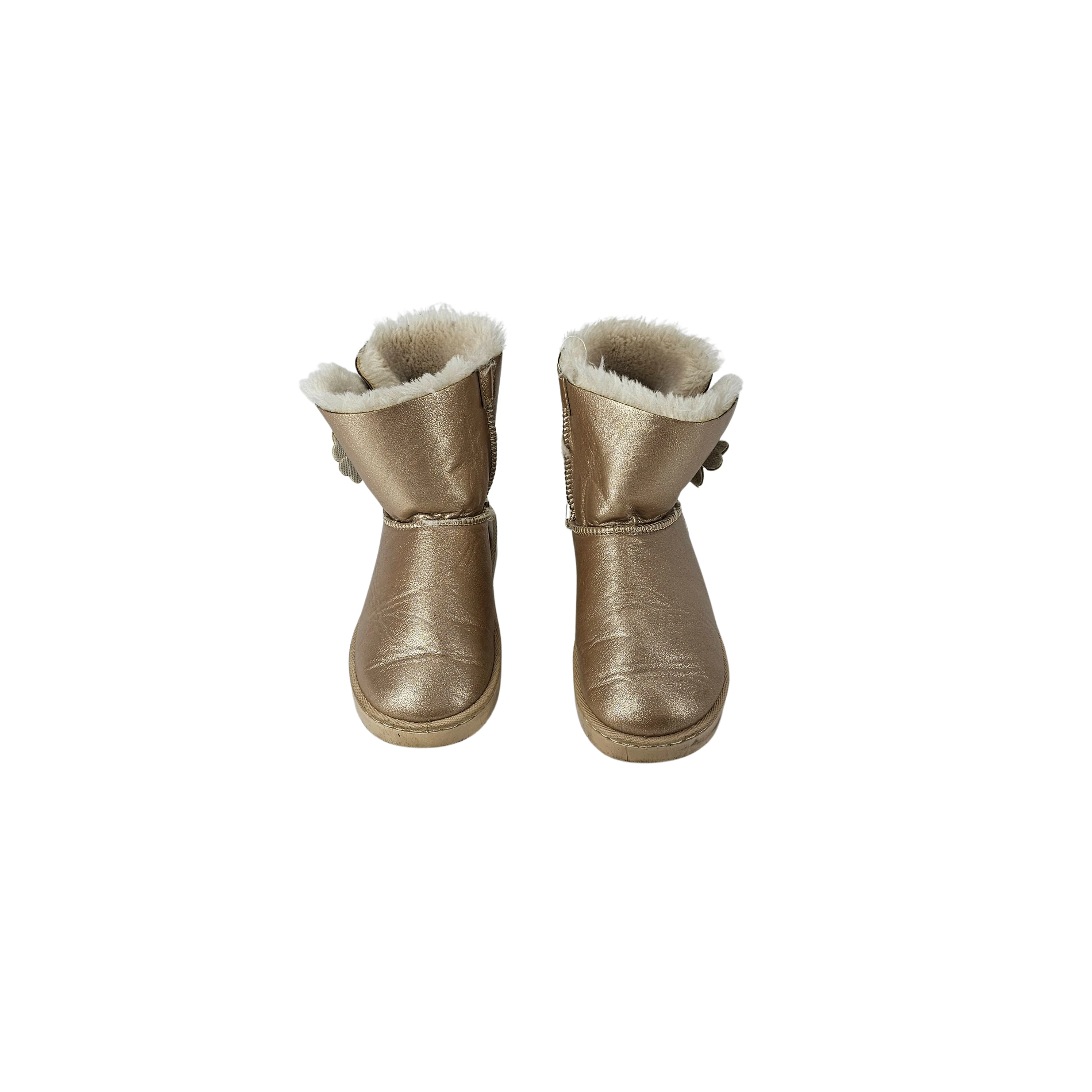 Cizme Femijesh me Push Brenda Ngjyre Bezhe S.Hand Children's Boots