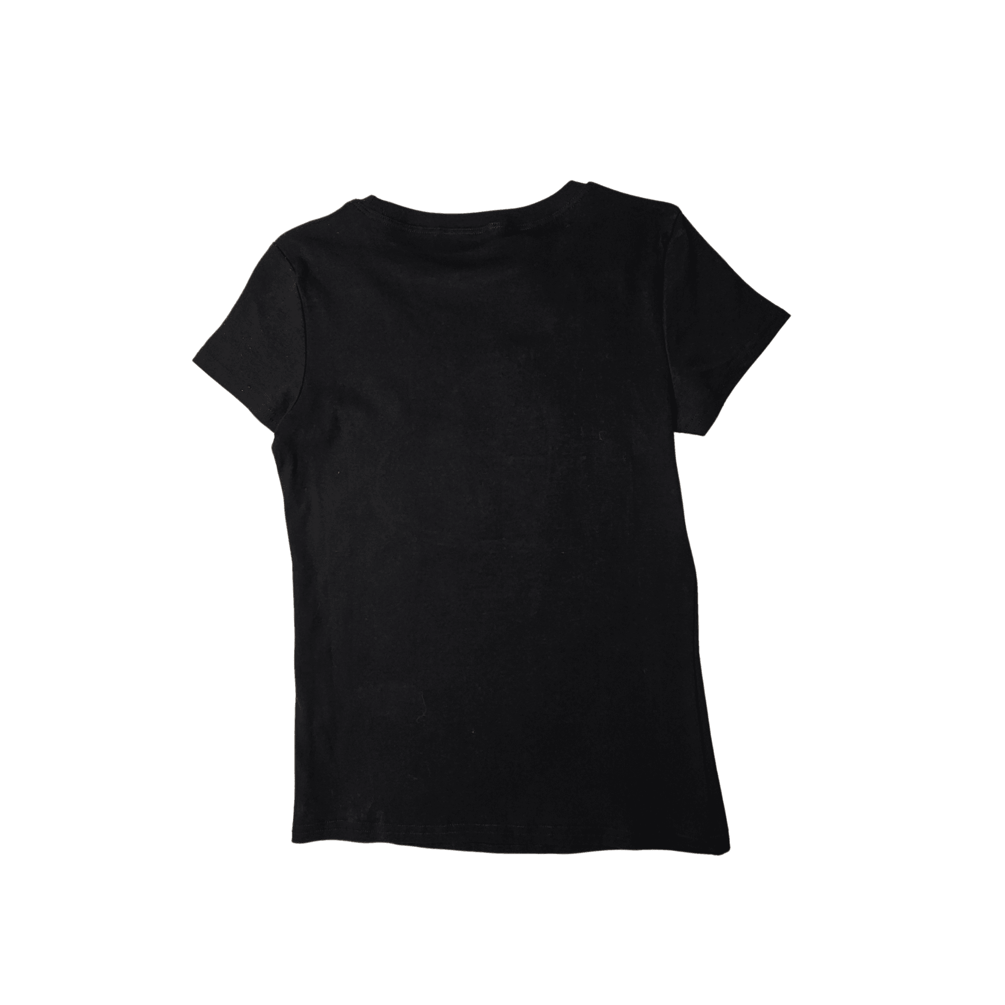 T-Shirt Femrash Ngjyre e Zeze me Zemer Roze Outlet/T-Shirt
