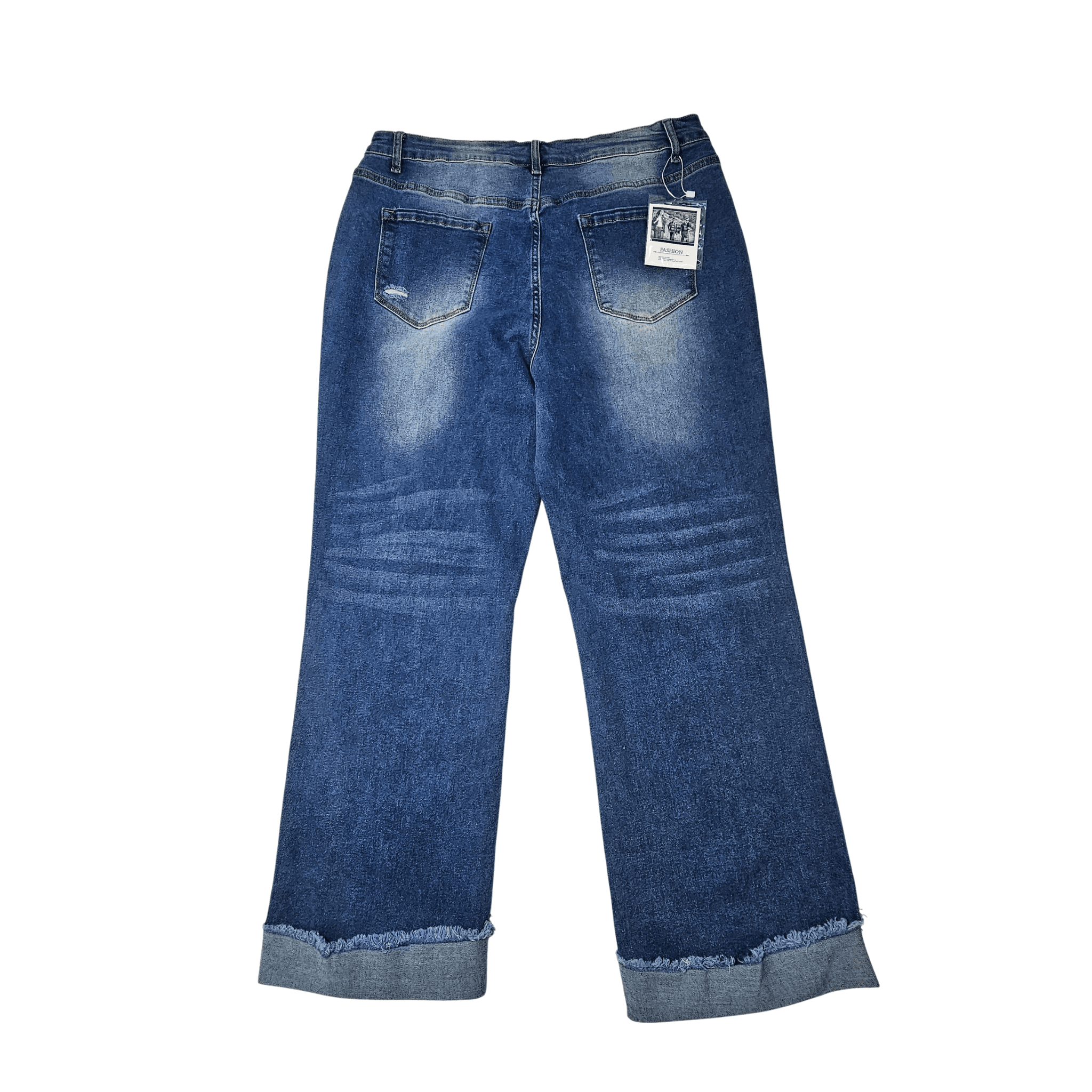 Pantallona Xhins Femrash Outlet Jeans