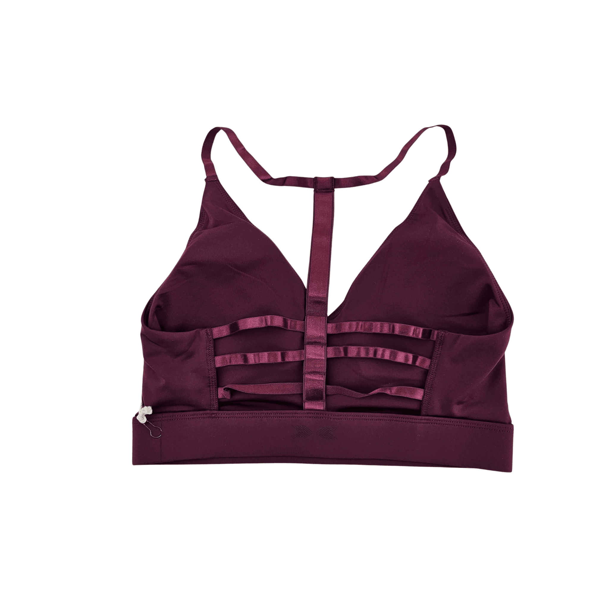  Fitness Crop Top Ngjyre Roze e Erret Outlet