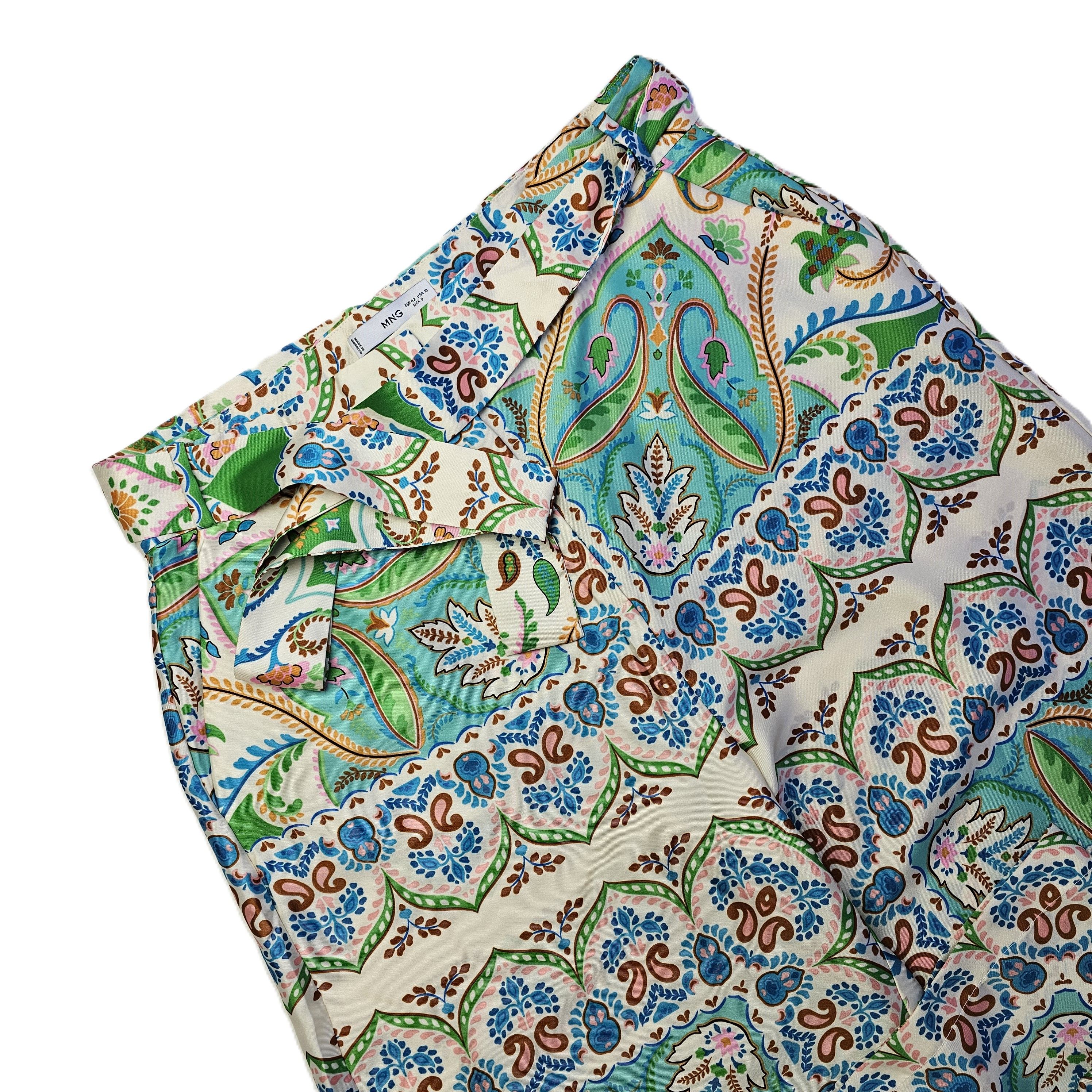 Pantallona Klasike Femrash MNG Dizajn Abstrakt Shumengjyresh S.Hand/Classic Pants