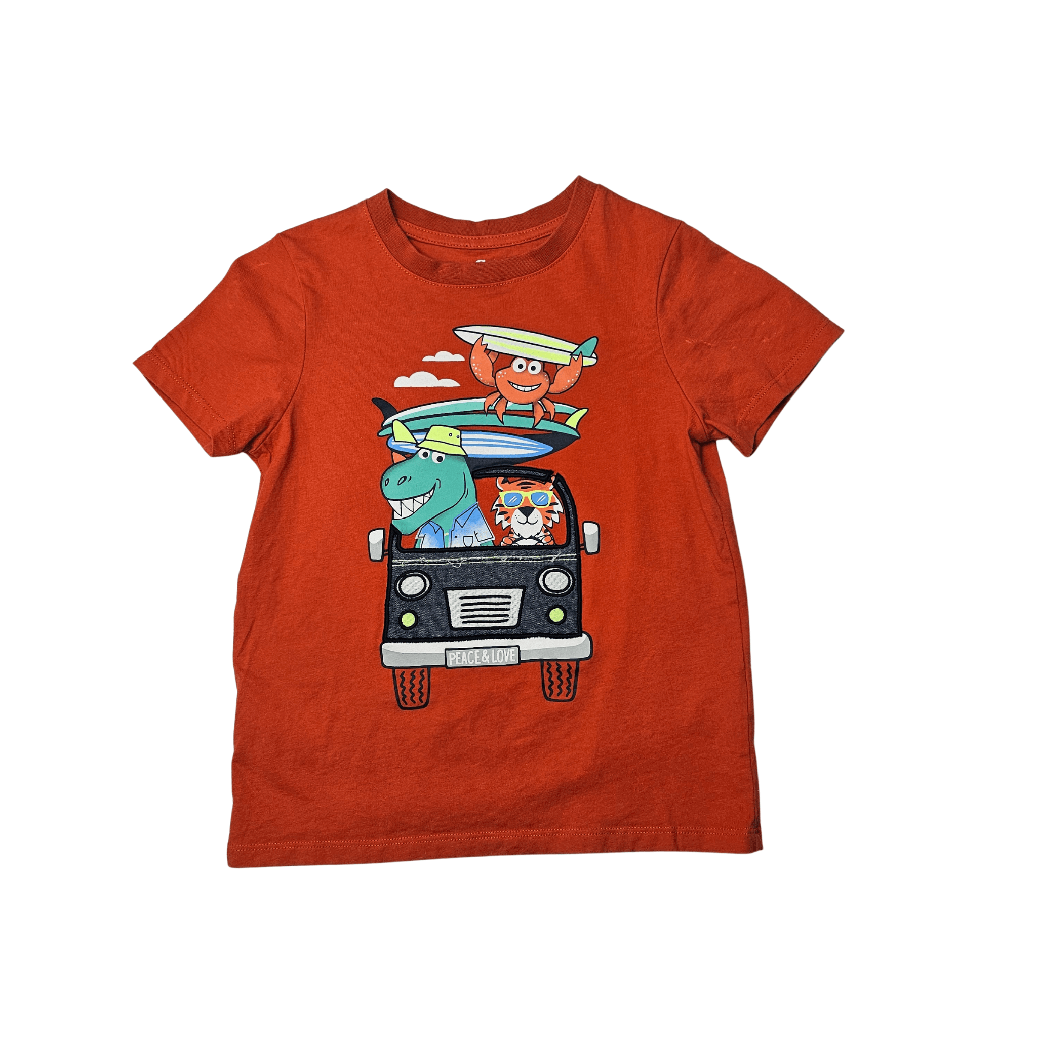 Bluze Femijesh C&A Ngjyre Portokalli me Personazh Vizatimor S.Hand T-Shirt