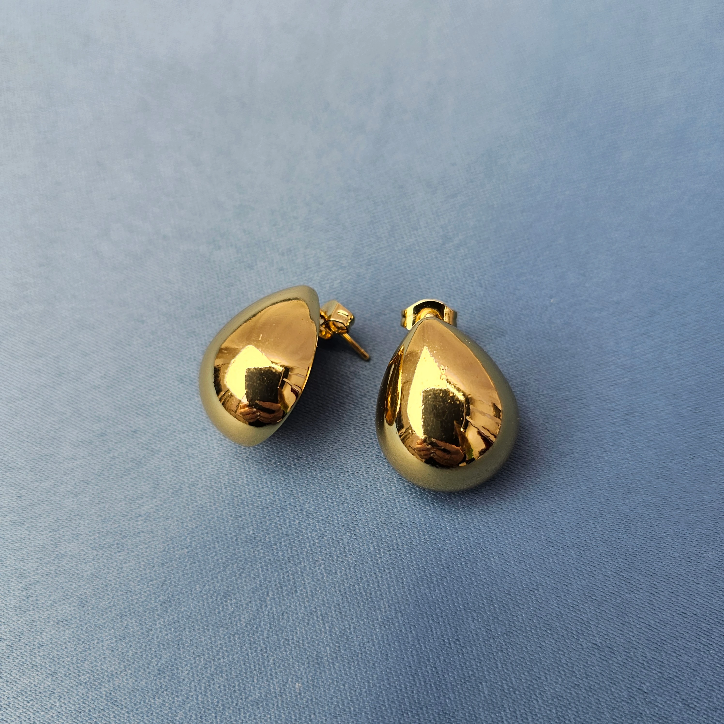 Vathe Femrash Çeliku M12 Stainless Steel Ngjyre Gold Women Earrings