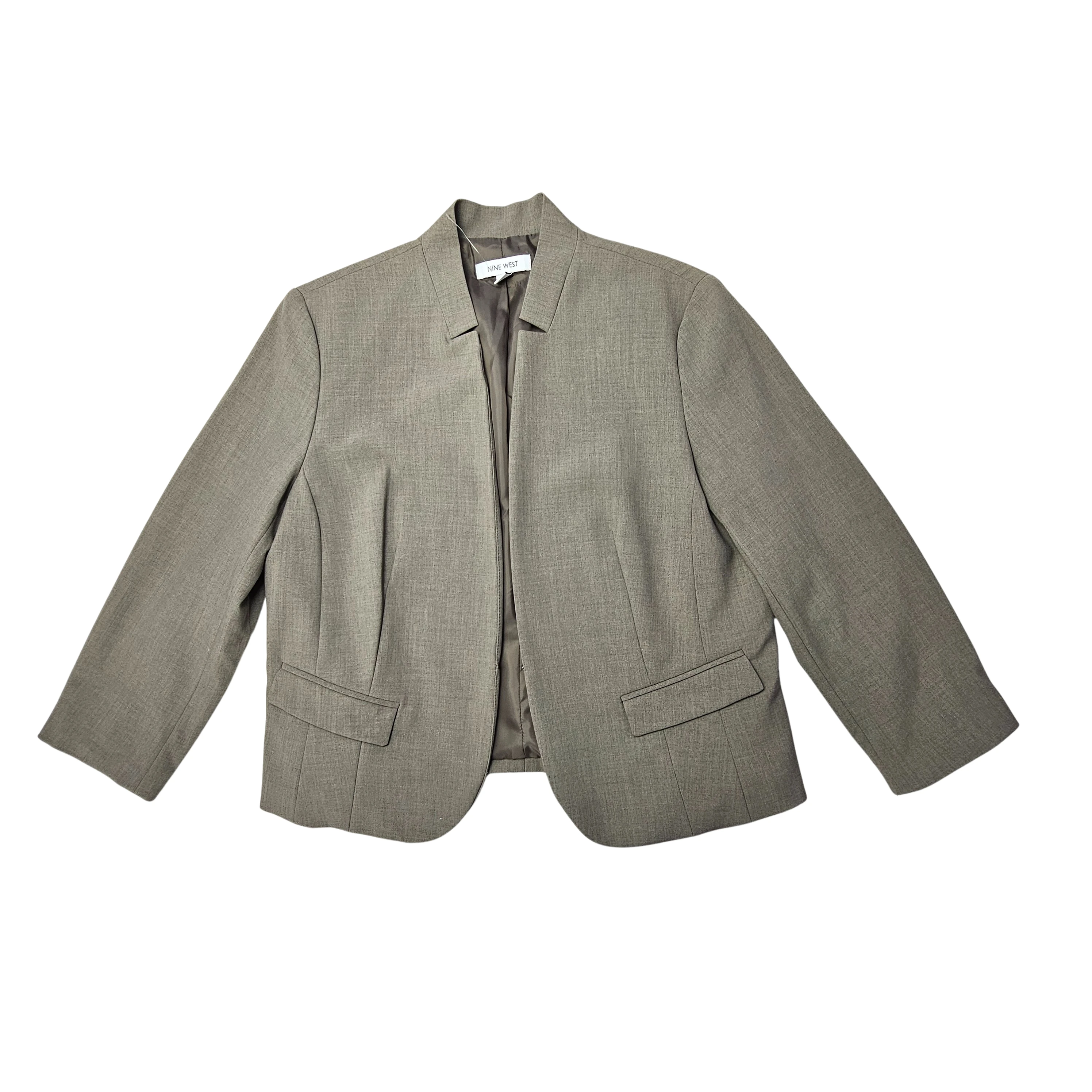 Xhakete Klasike Femrash Ngjyre Bezhe ne Gri S.Hand Women's Classic Jacket