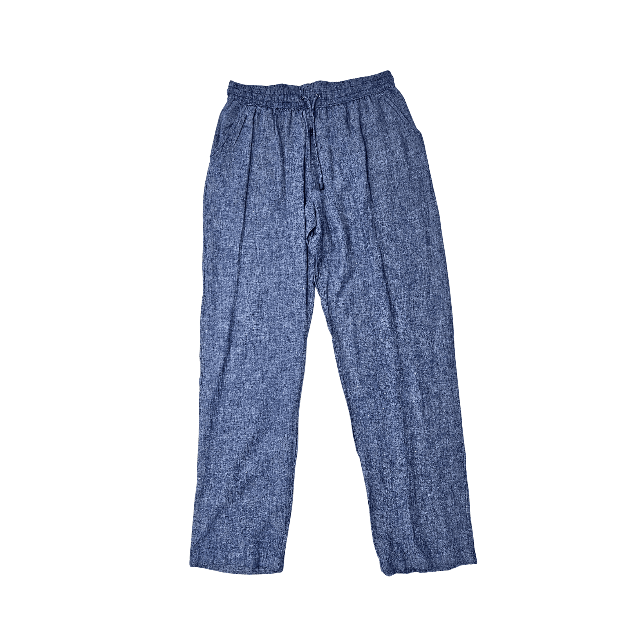 Pantallona Lino Femrash Gina Benotti Ngjyre Blu S.Hand Linen Pants