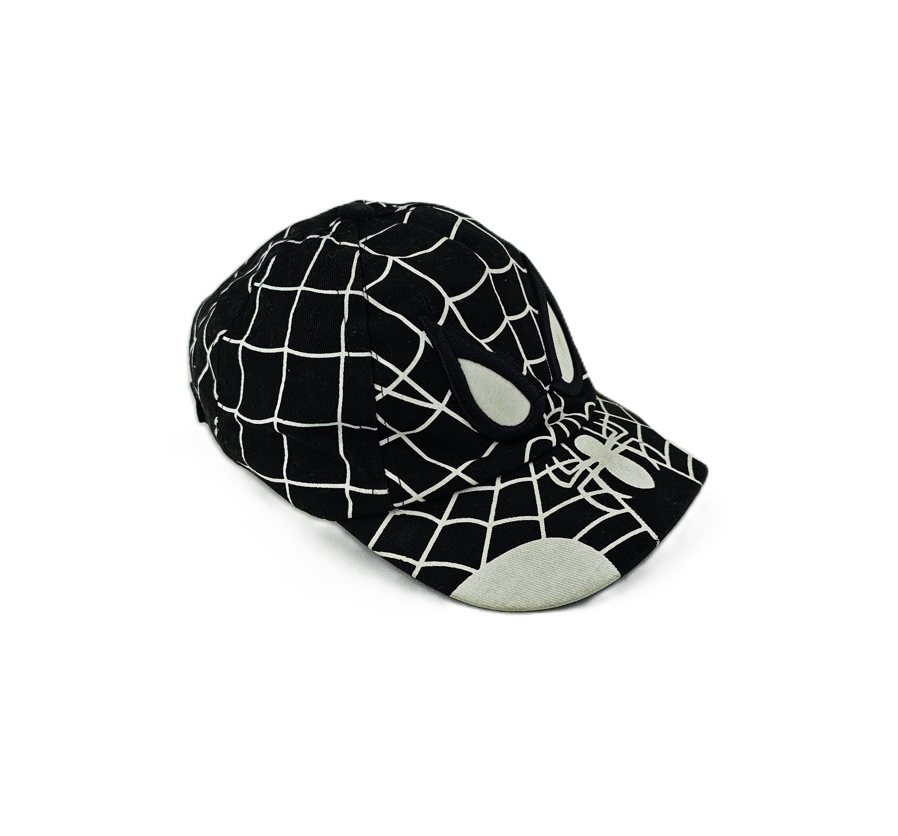 Kapele Femijesh Ngjyre e Zeze me Dizajn Spiderman te Bardhe S.Hand/Hat