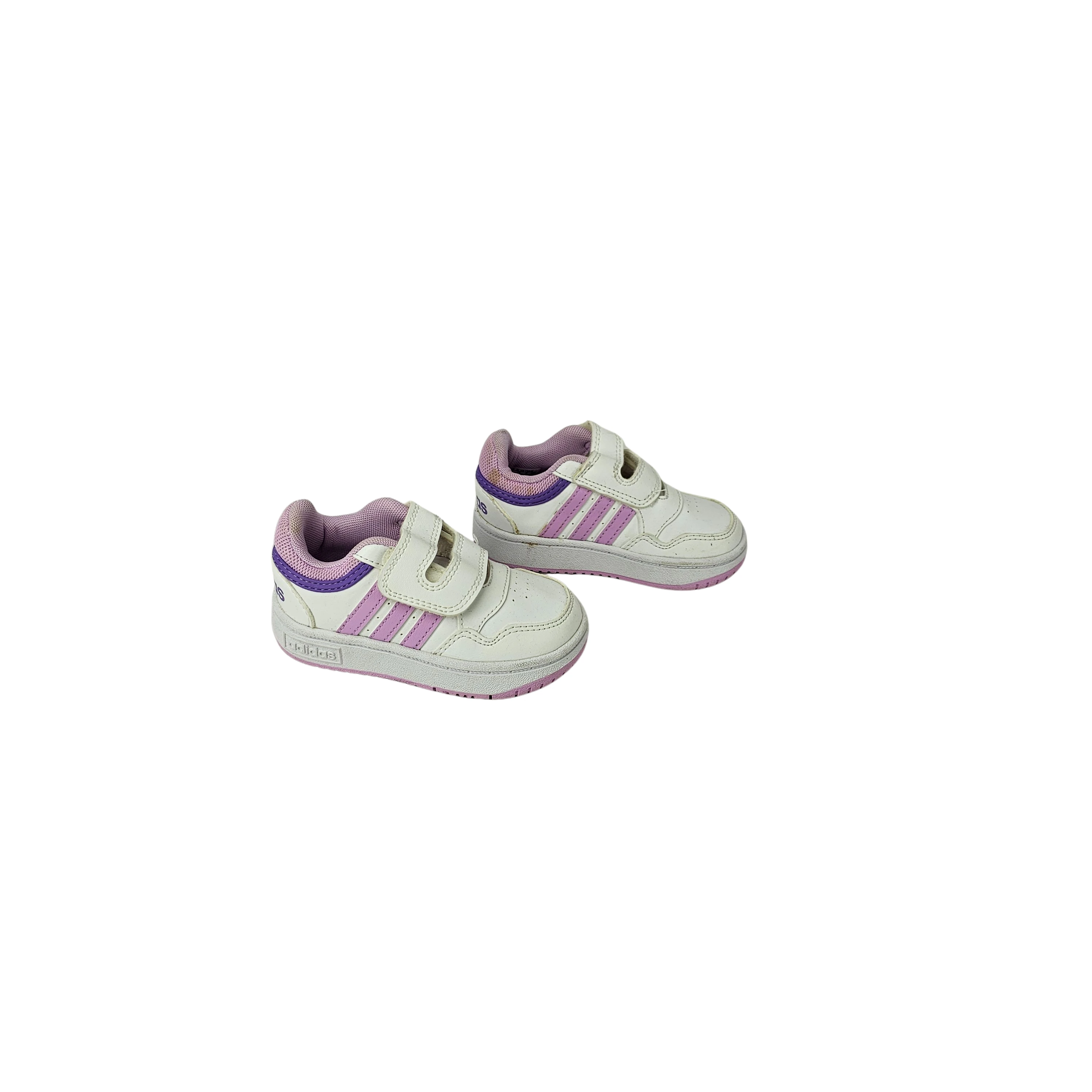 Atlete Femijesh Adidas Ngjyre te Bardha me Dizajn Lejla S.Hand Children's Shoes