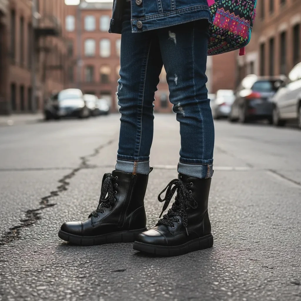 Cizme Femijesh me Push Brenda Ngjyre te Zeza S.Hand Children's Boots