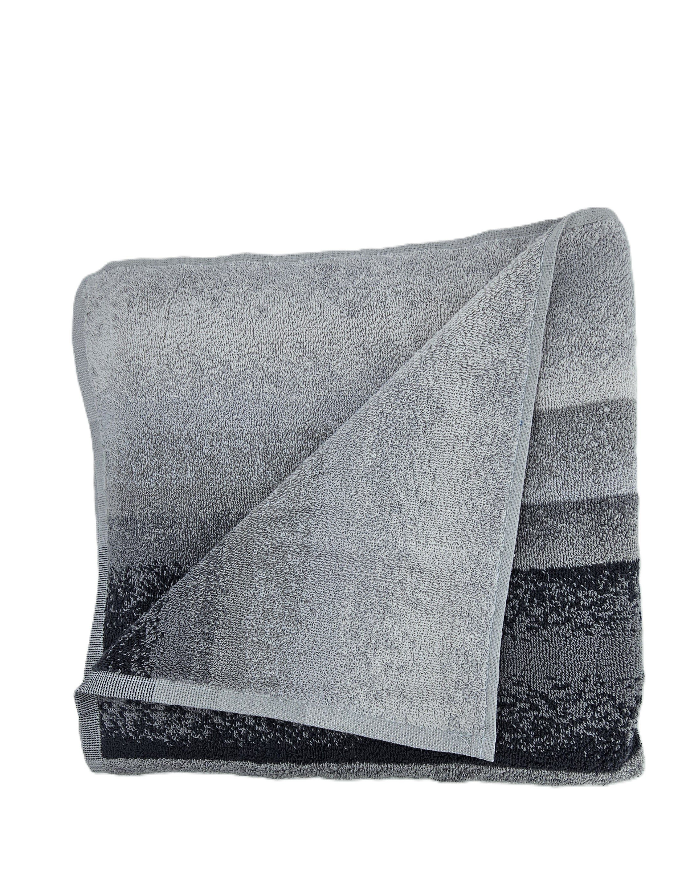 Peshqir Banje Trupi Me Dizajn Gri 1 Cope 70x140 cm 532 gr