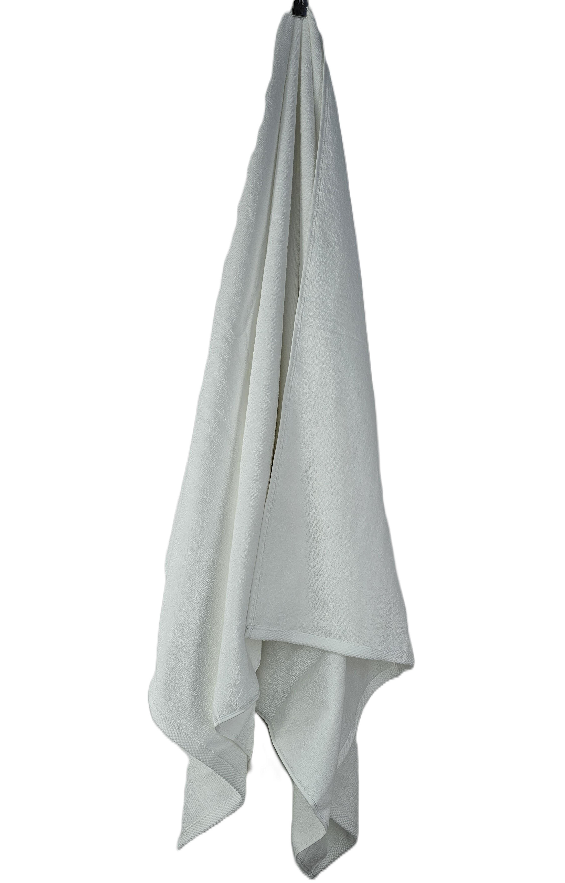 Peshqir Banje Trupi I Bardhe Dizajn I Thjeshte 1 Cope 80x170 cm 900 gr