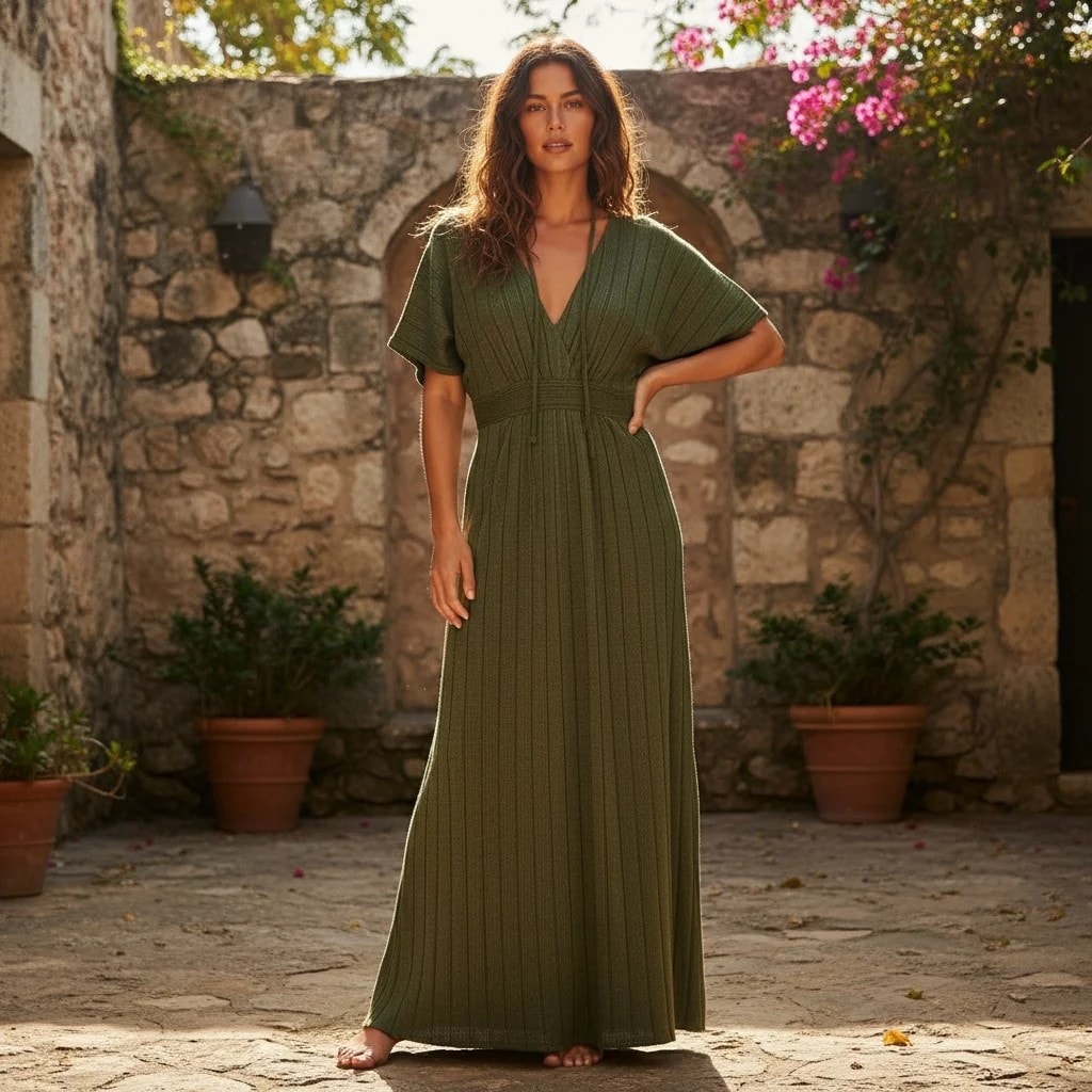 Fustan Femrash MNG Ngjyre Ulliri S.Hand Dress