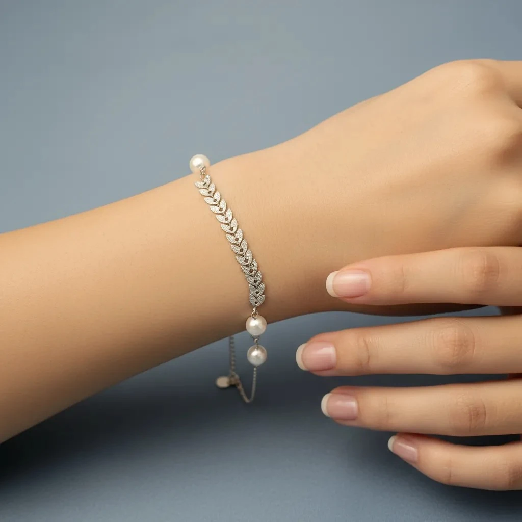 Byzylyk Femrash Çeliku Stainless Steel Ngjyre Silver Women Bracelet