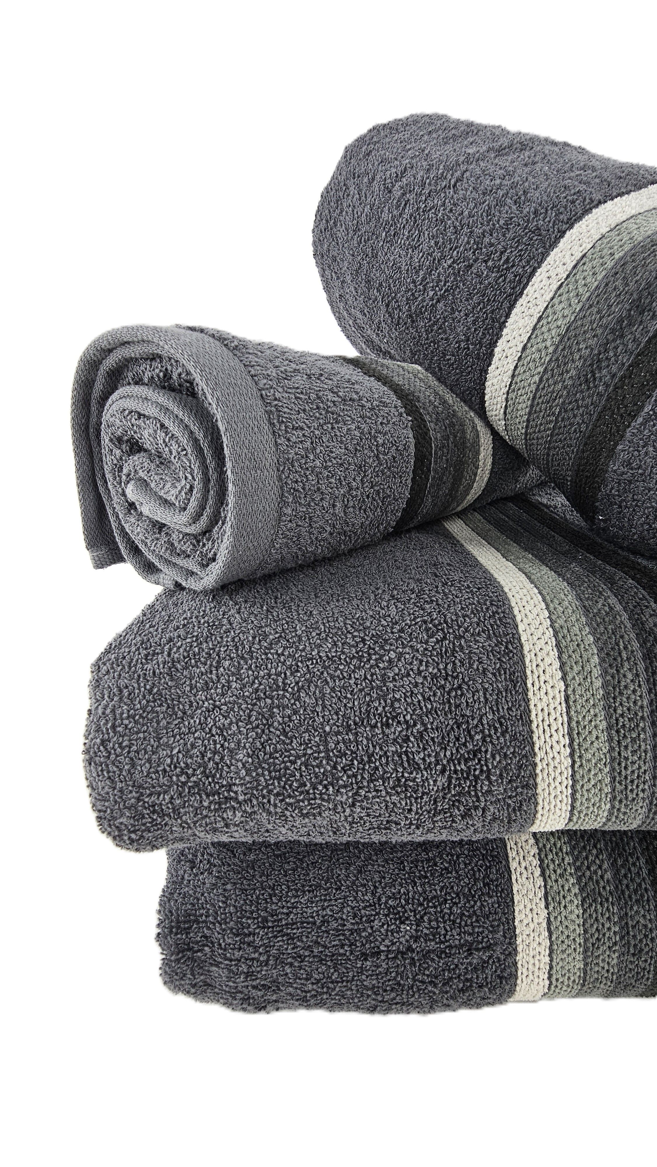 Peshqir Fytyre Gri 1 Cope 50x100 cm 238 gram