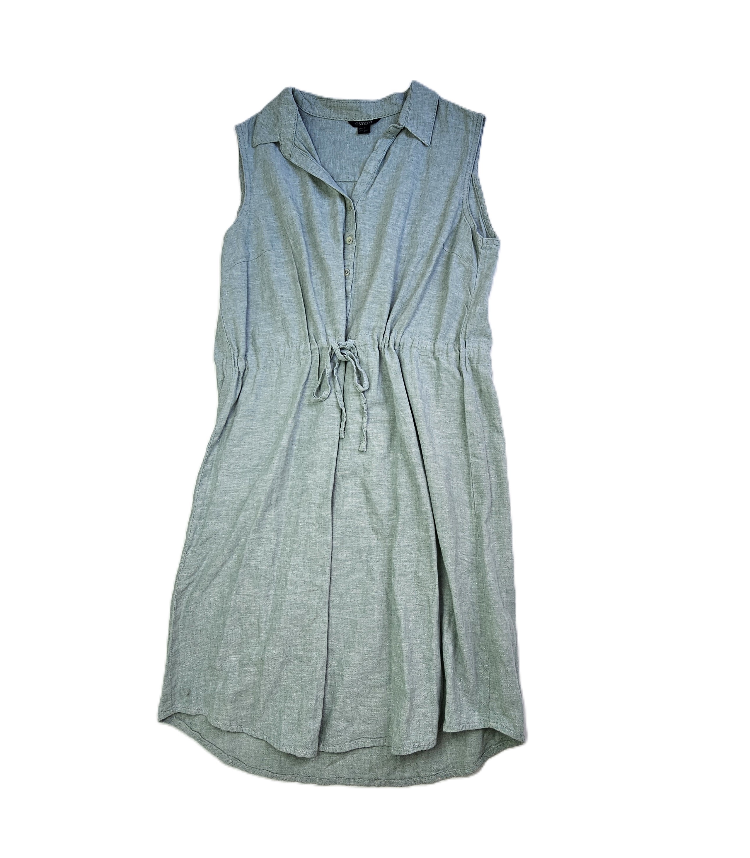 Fustan Femrash Esmara me Kopsa dhe Llastik tek Beli Ngjyre Mente S.Hand/Dress