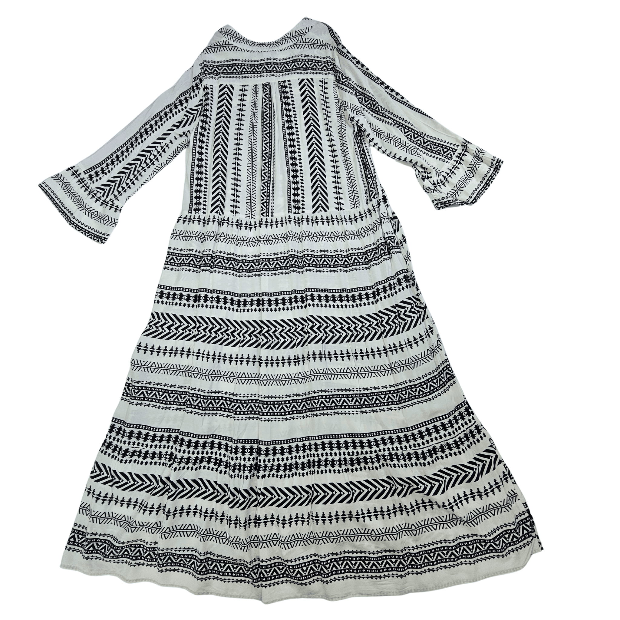 Fustan Femrash Amisu Dizajn Bardhe e Zi Outlet/Dress