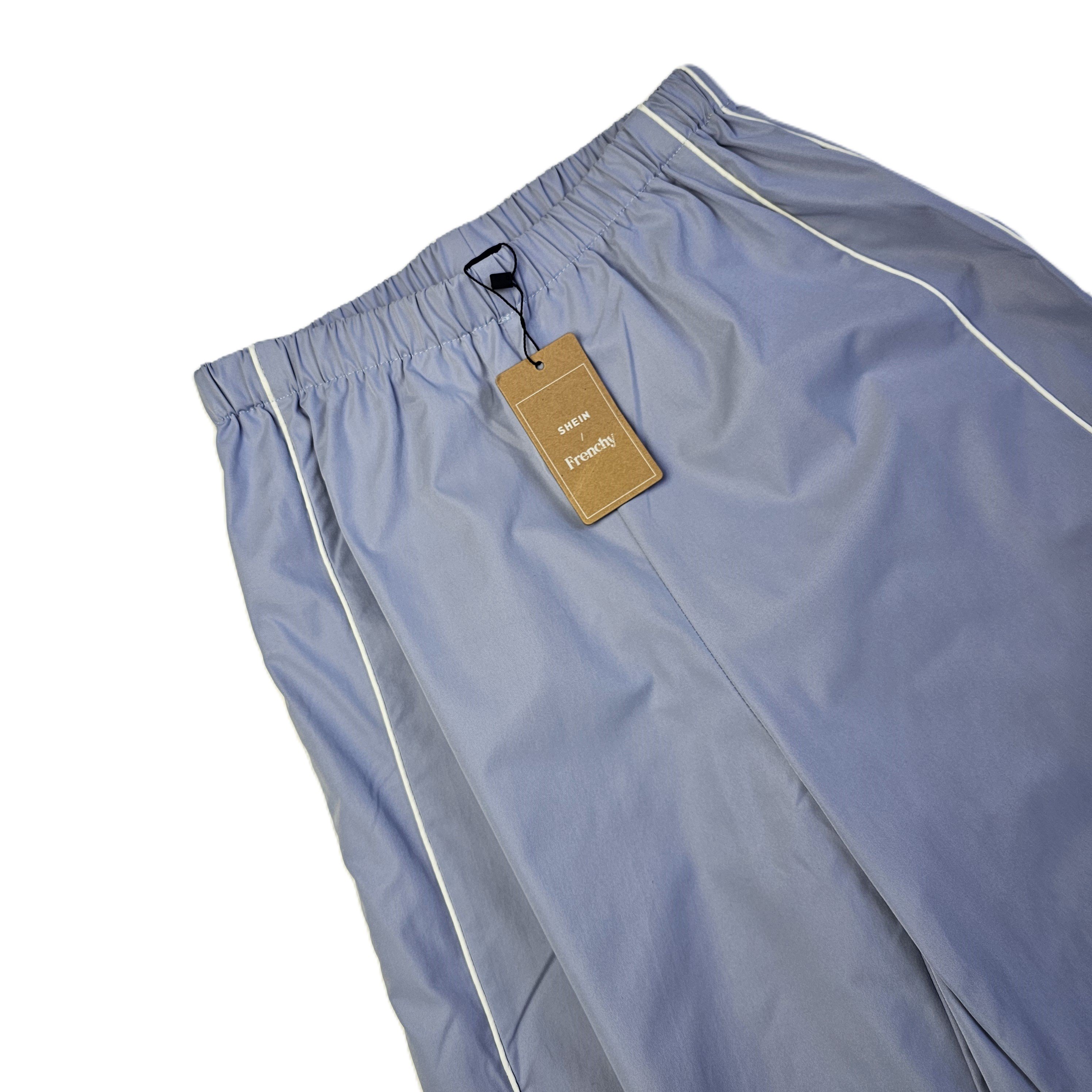 Pantallona Femrash Shein Ngjyre Babyblue Outlet/Pants