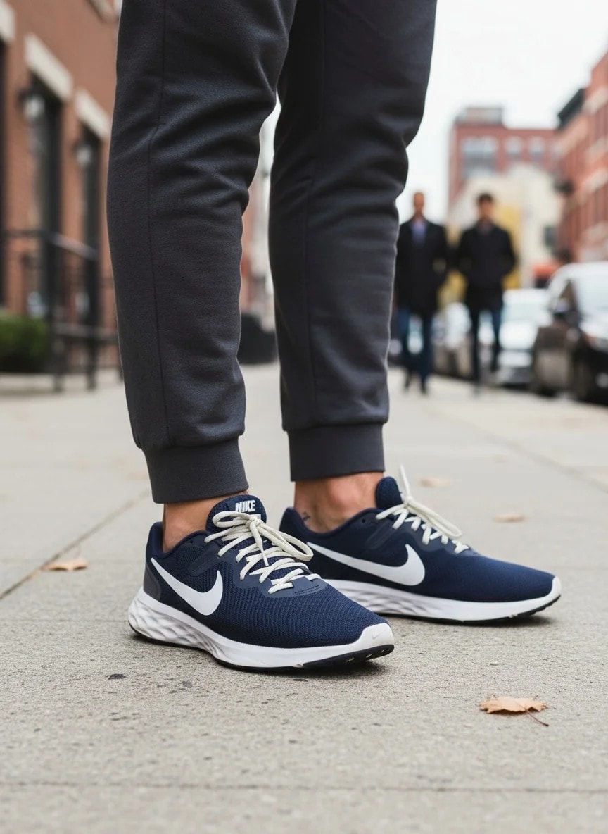 Atlete Nike Blu e Erret S.Hand