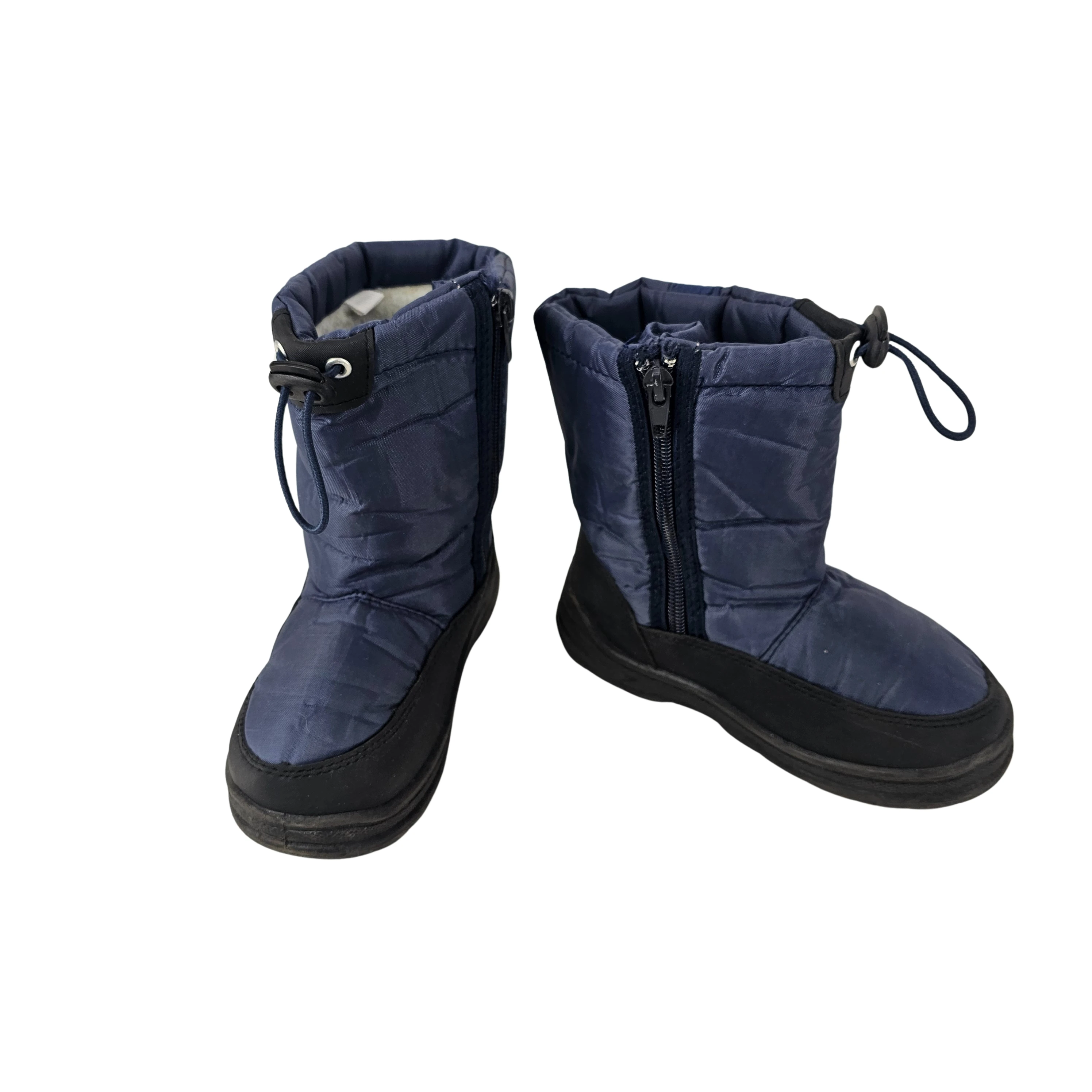 Cizme Femijesh Ngjyre Blu te Erreta me Dizajn te Zi S.Hand Children's Boots