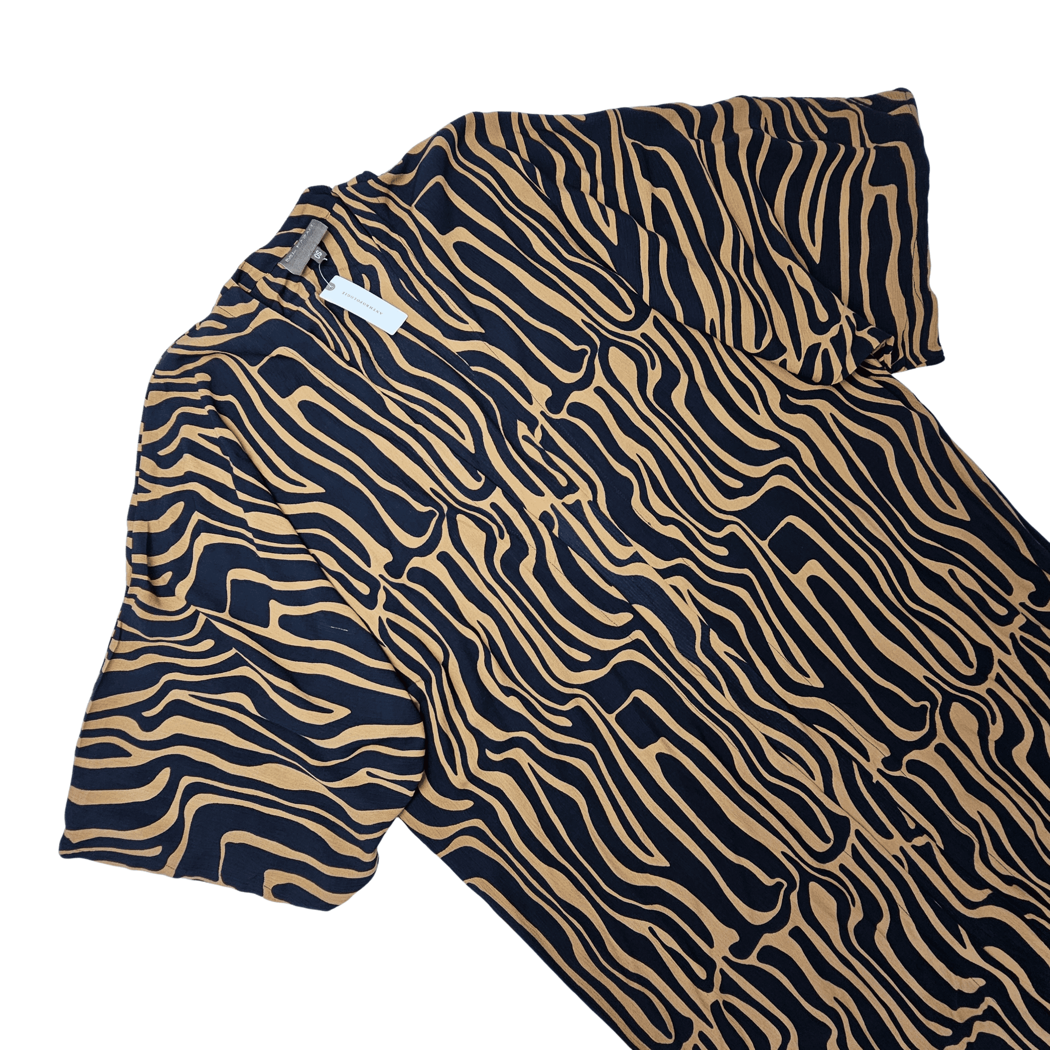 Fustan Femrash Bel Kazan Ngjyre Leopard Outlet Dress