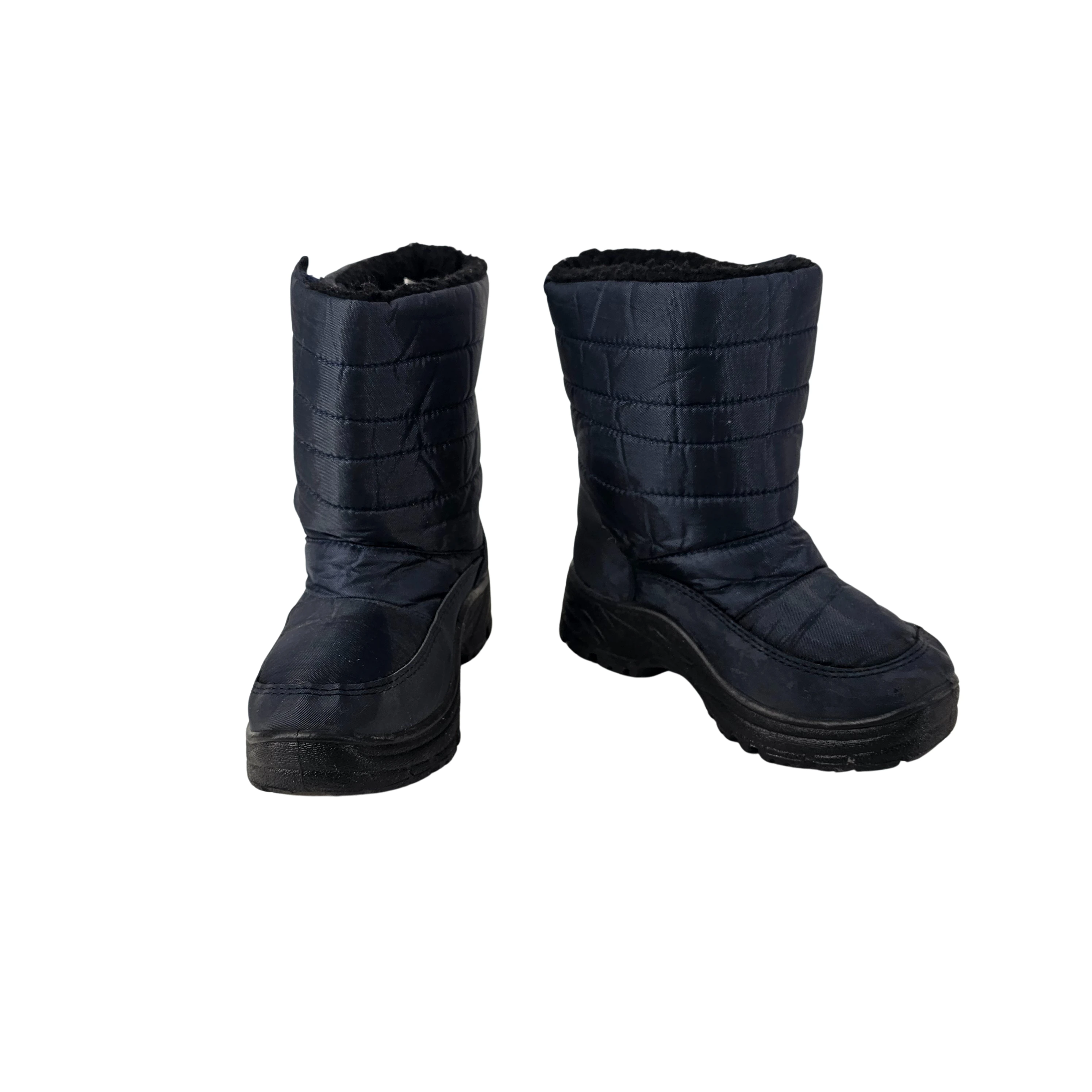 Cizme Femijesh me Push Brenda Ngjyre Blu te Erreta me Dizajn te Zi S.Hand Children's Boots