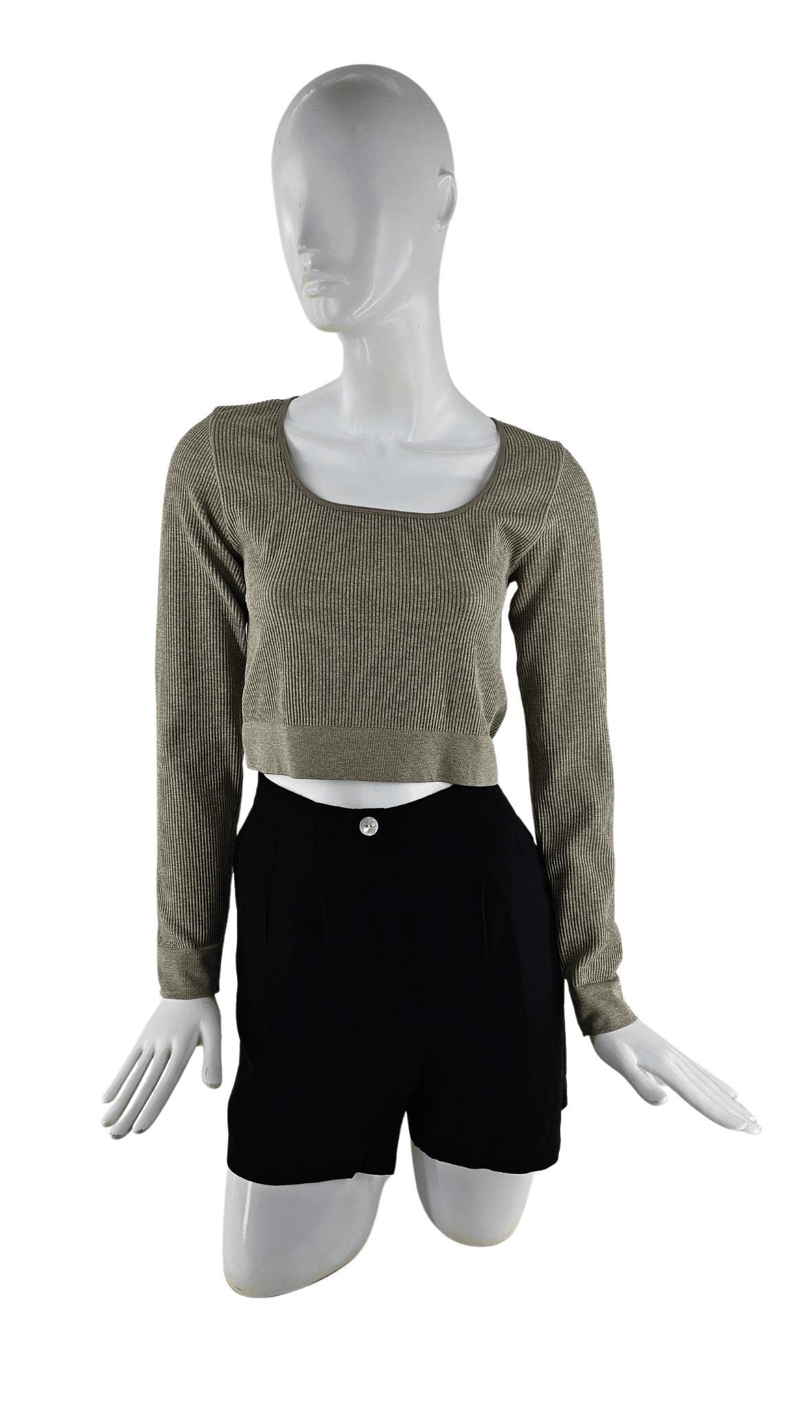 Fitnes Sportiv Crop Top H&M Ngjyre Bezhe S.Hand/Fitness