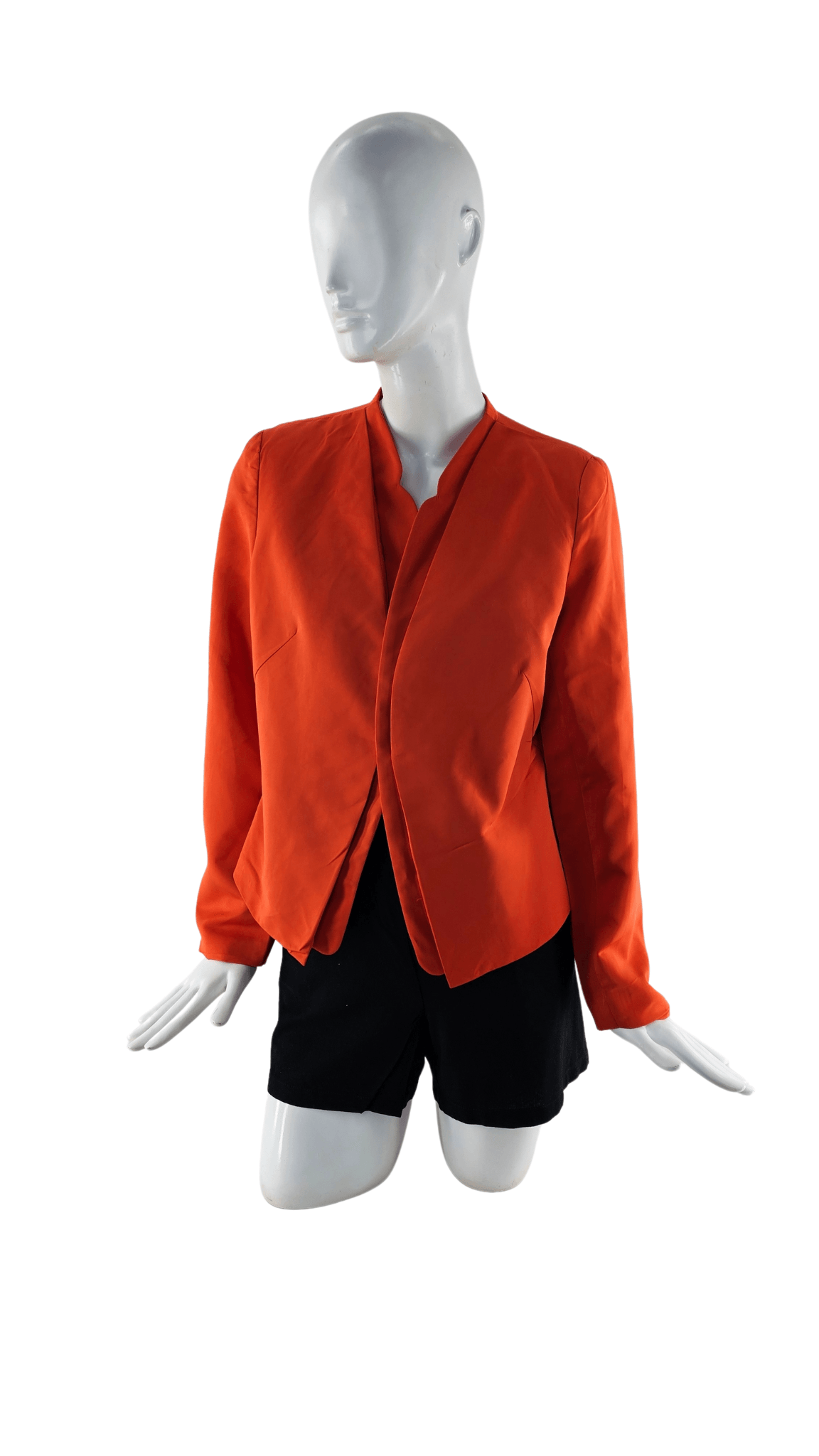 Xhakete Klasike Femrash Ngjyre Portokalli Outlet/Classic Jacket