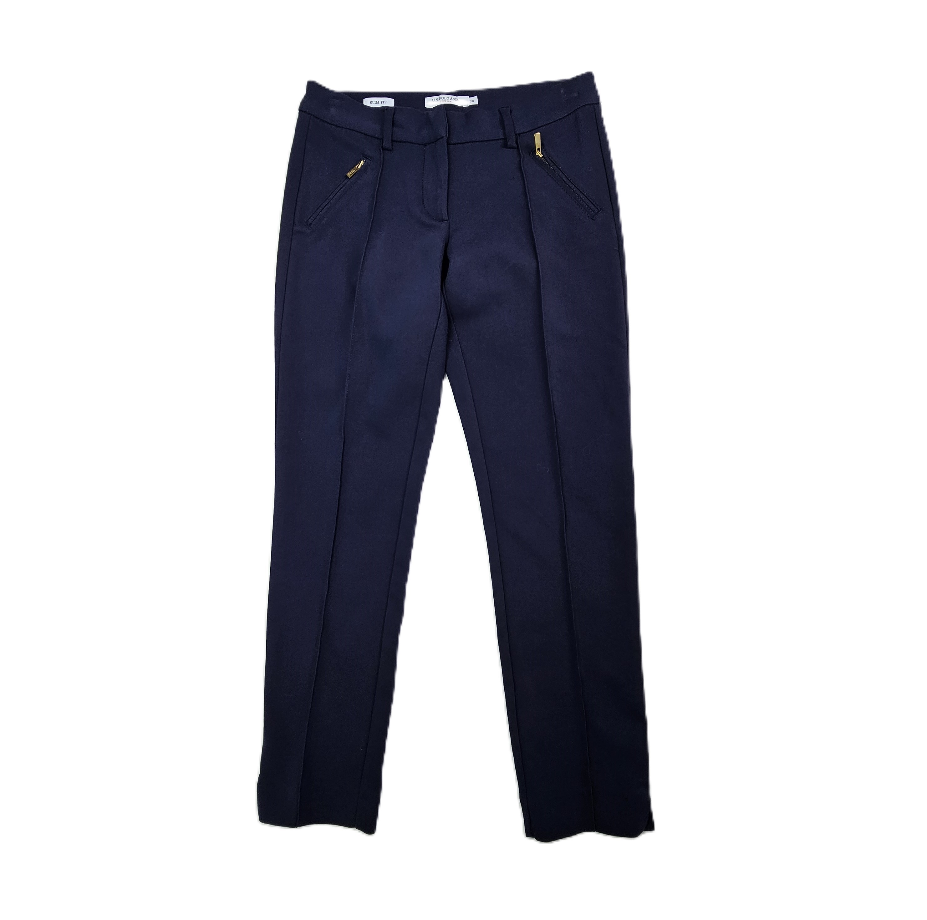 Pantallona Klasike Femrash Ngjyre Blu e Erret S.Hand/Classic Pants