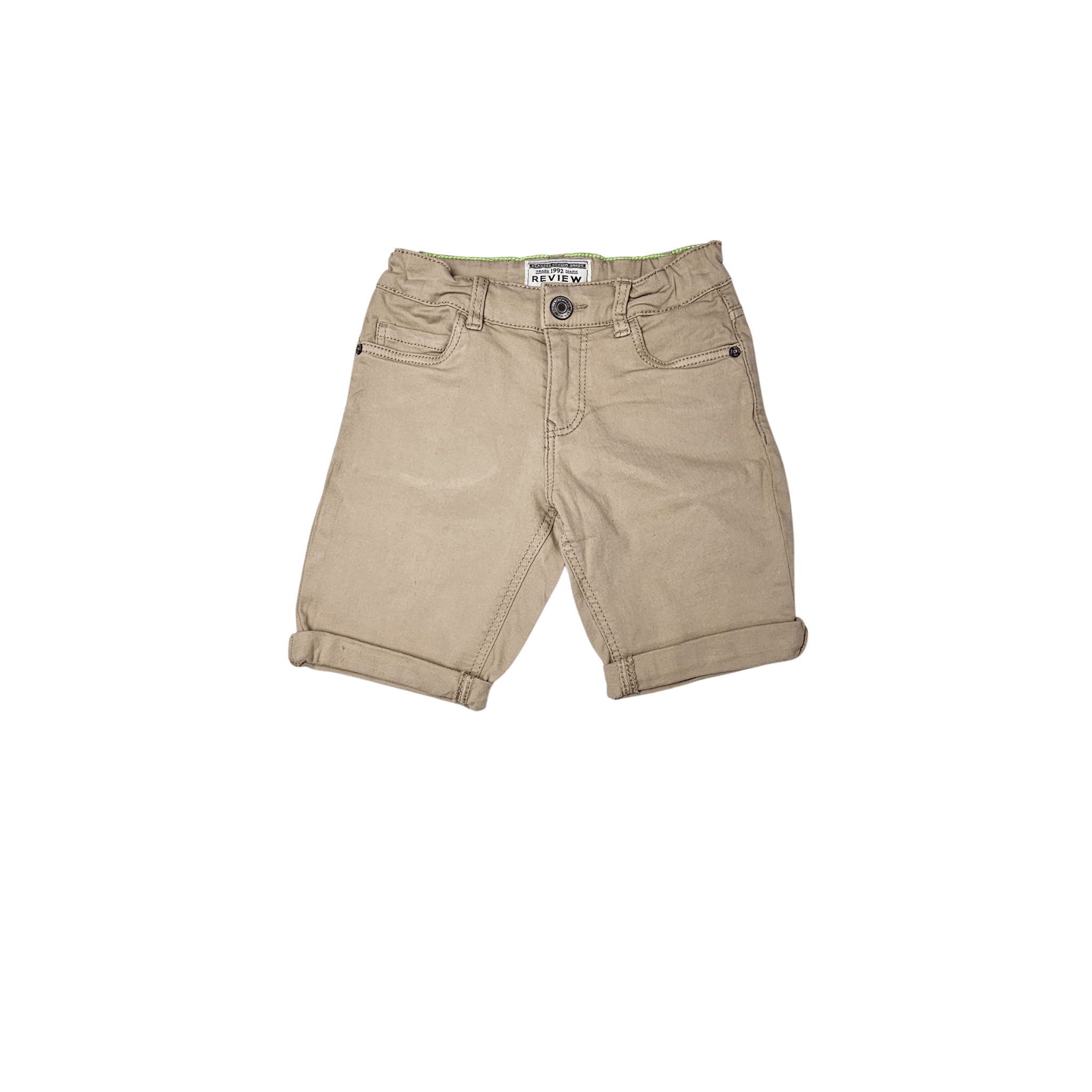 Pantallona te Shkurtra Femijesh Ngjyre Bezhe S.Hand