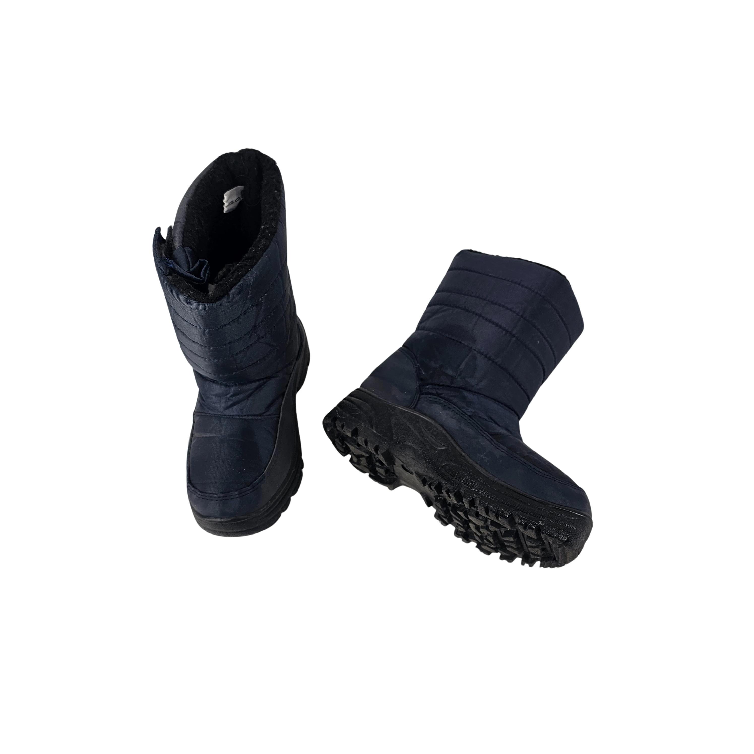 Cizme Femijesh me Push Brenda Ngjyre Blu te Erreta me Dizajn te Zi S.Hand Children's Boots