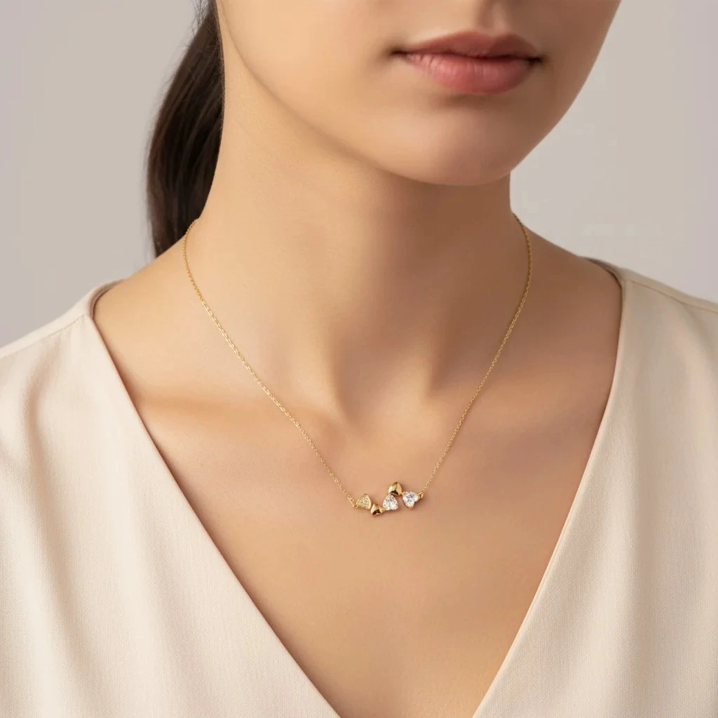 Varese Femrash Çeliku Stainless Steel Women Necklace