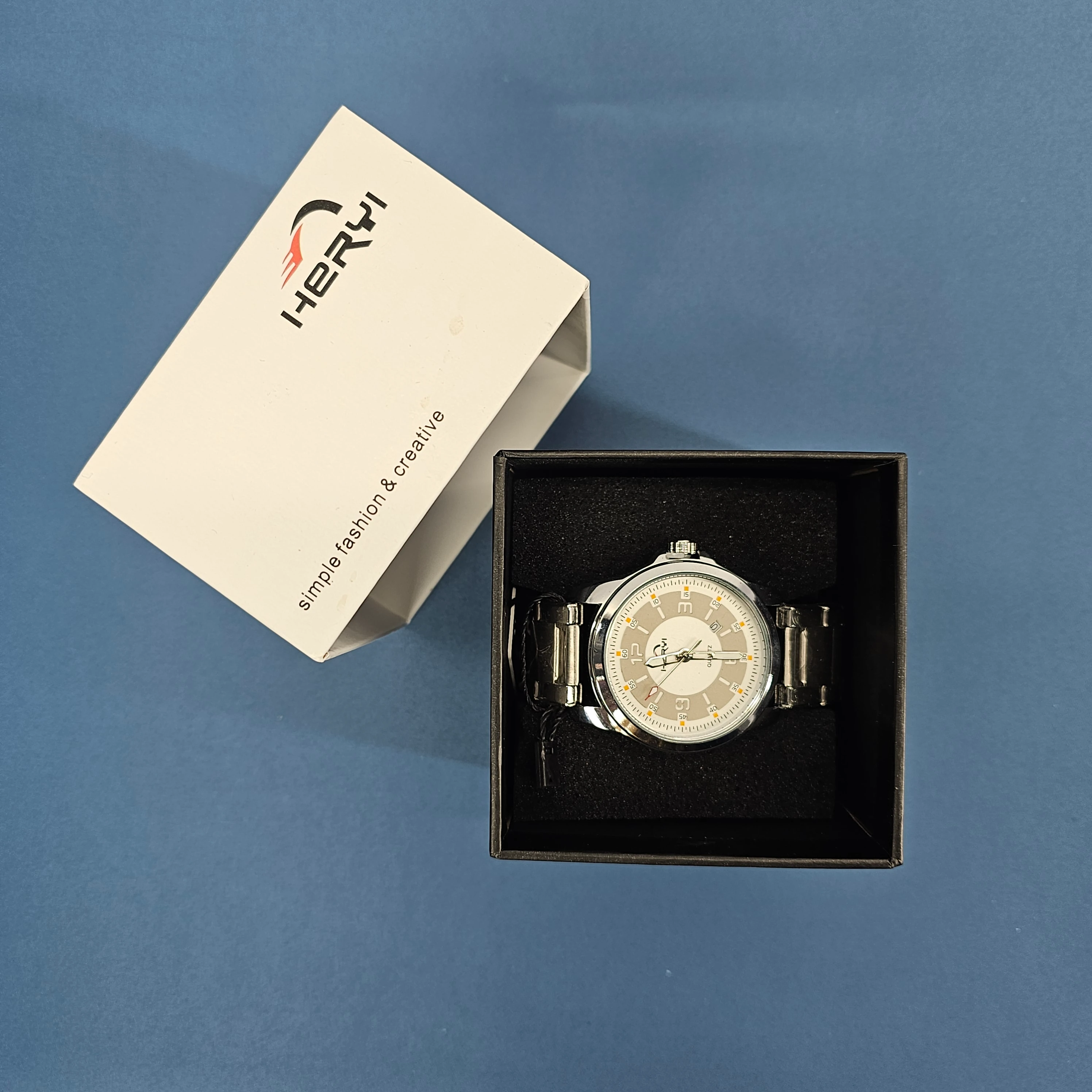 Ore Meshkujsh Çeliku M1 Mans Watch